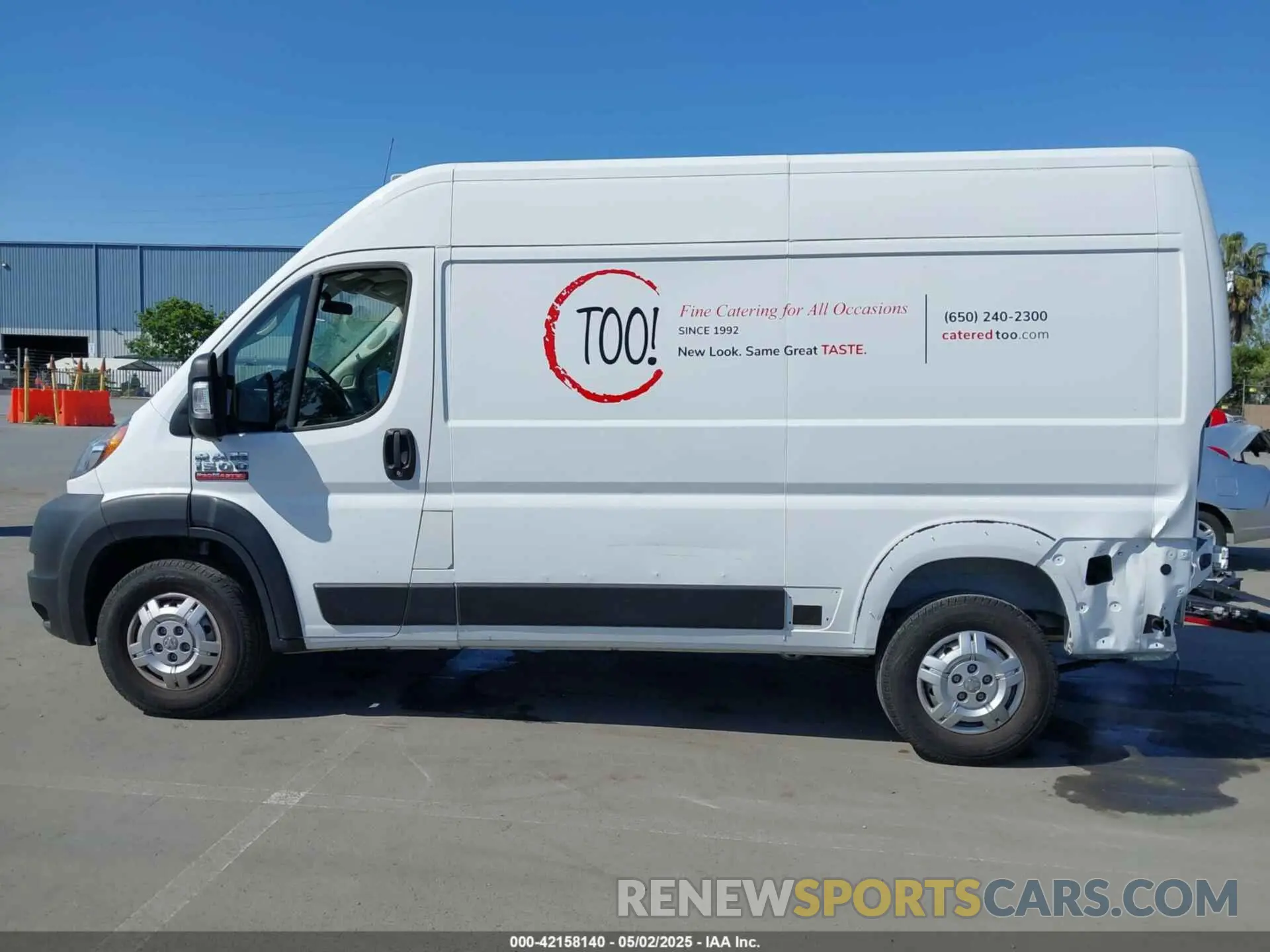 13 fotografías del automóvil dañado 3C6LRVBG5ME567156 RAM PROMASTER 1500 2021