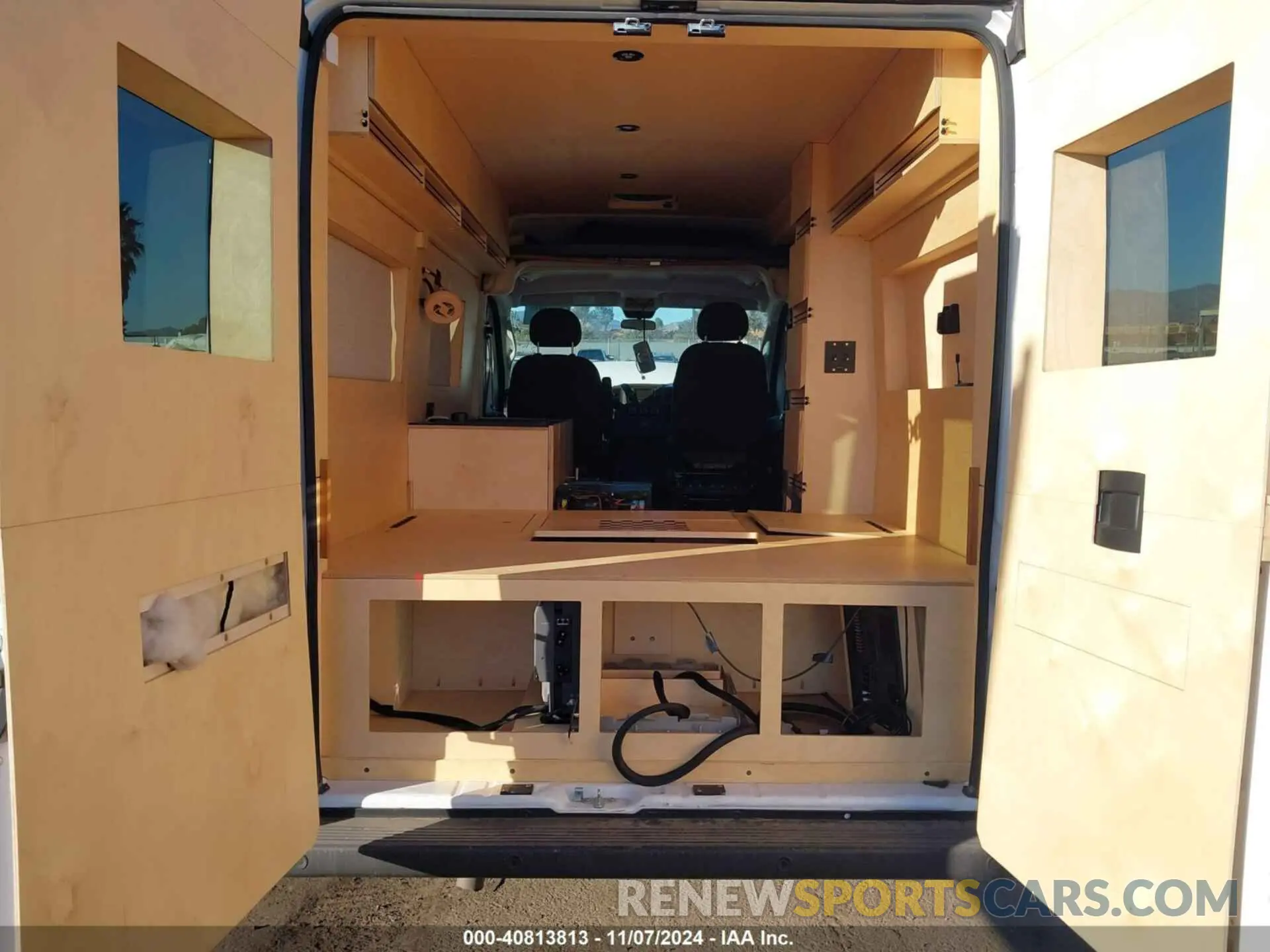 8 fotografías del automóvil dañado 3C6LRVBG8ME539769 RAM PROMASTER 1500 2021