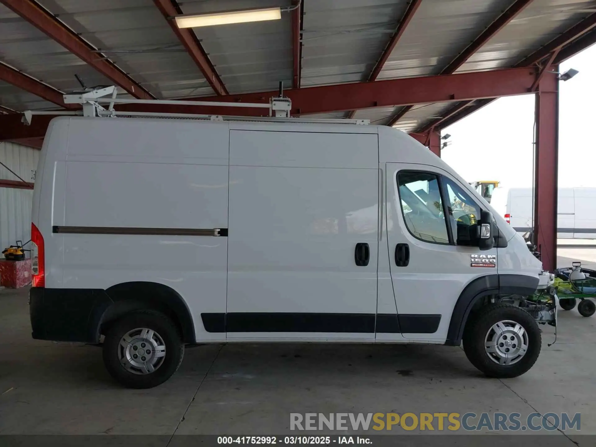 14 fotografías del automóvil dañado 3C6LRVBG6NE118795 RAM PROMASTER 1500 2022