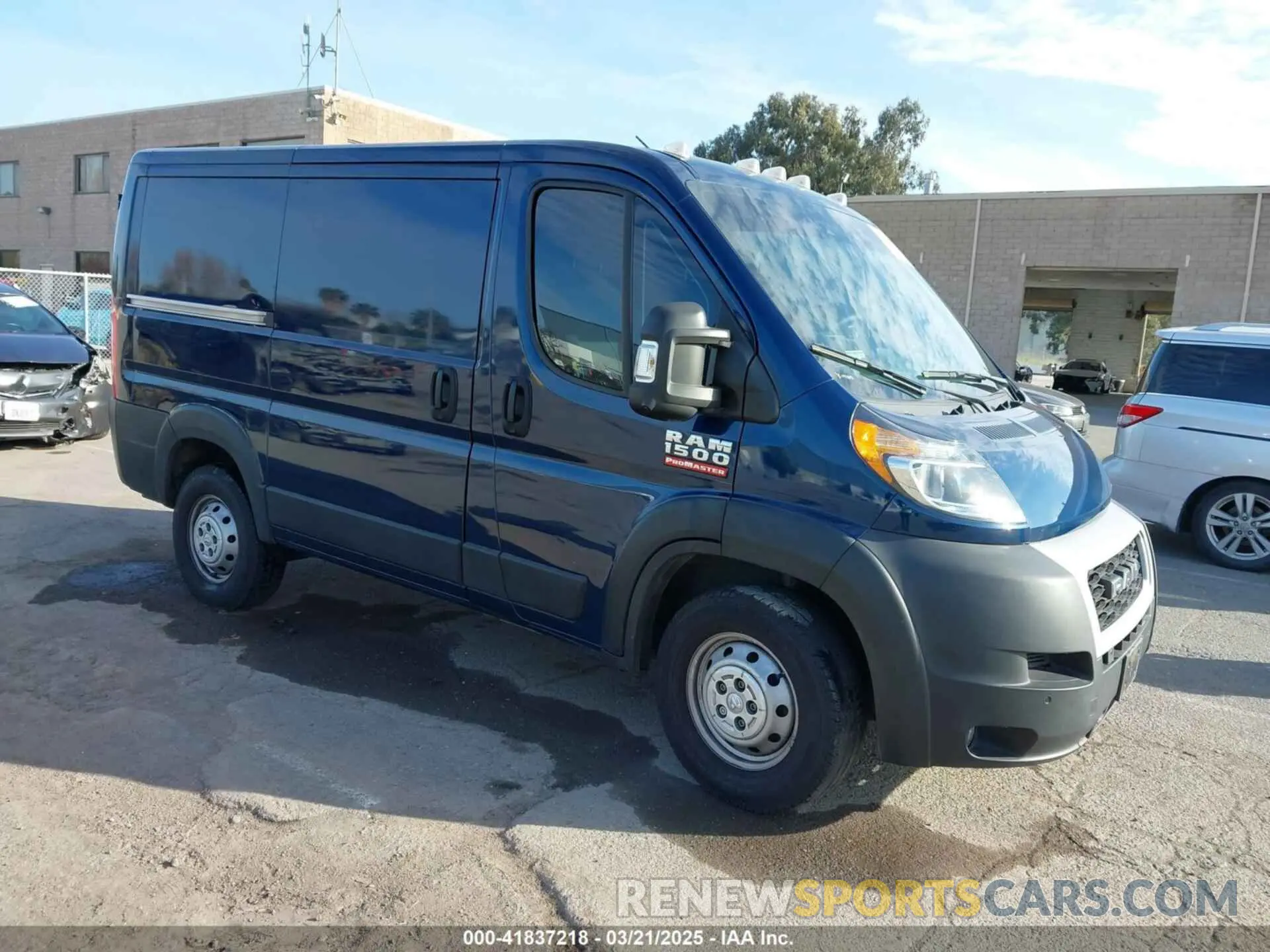 1 fotografías del automóvil dañado 3C6LRVNG5NE121179 RAM PROMASTER 1500 2022