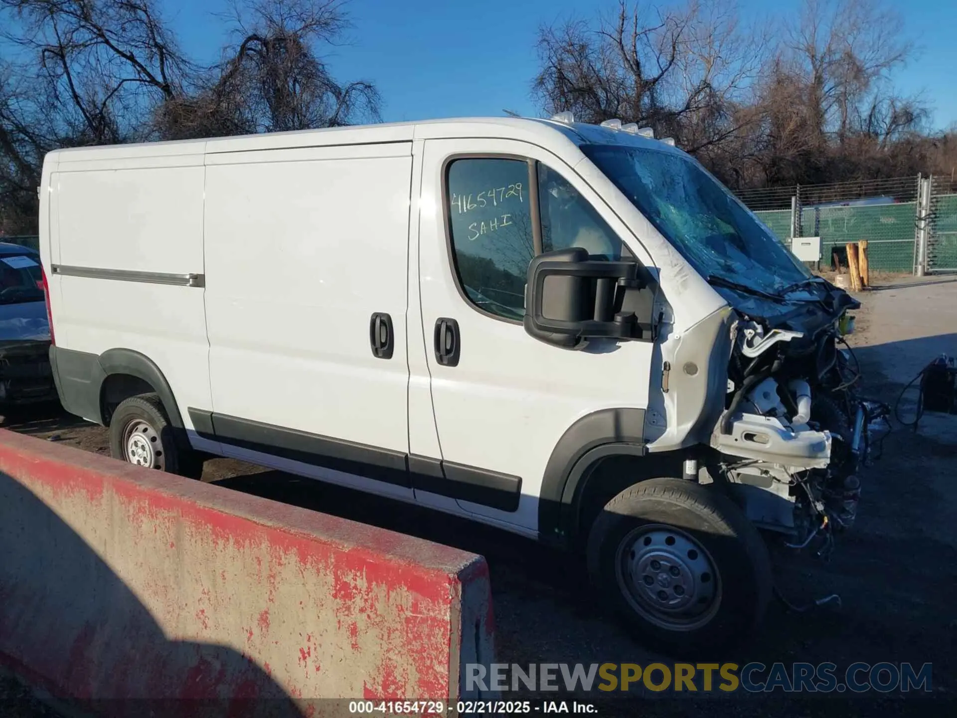 14 fotografías del automóvil dañado 3C6LRVAG2PE540096 RAM PROMASTER 1500 2023