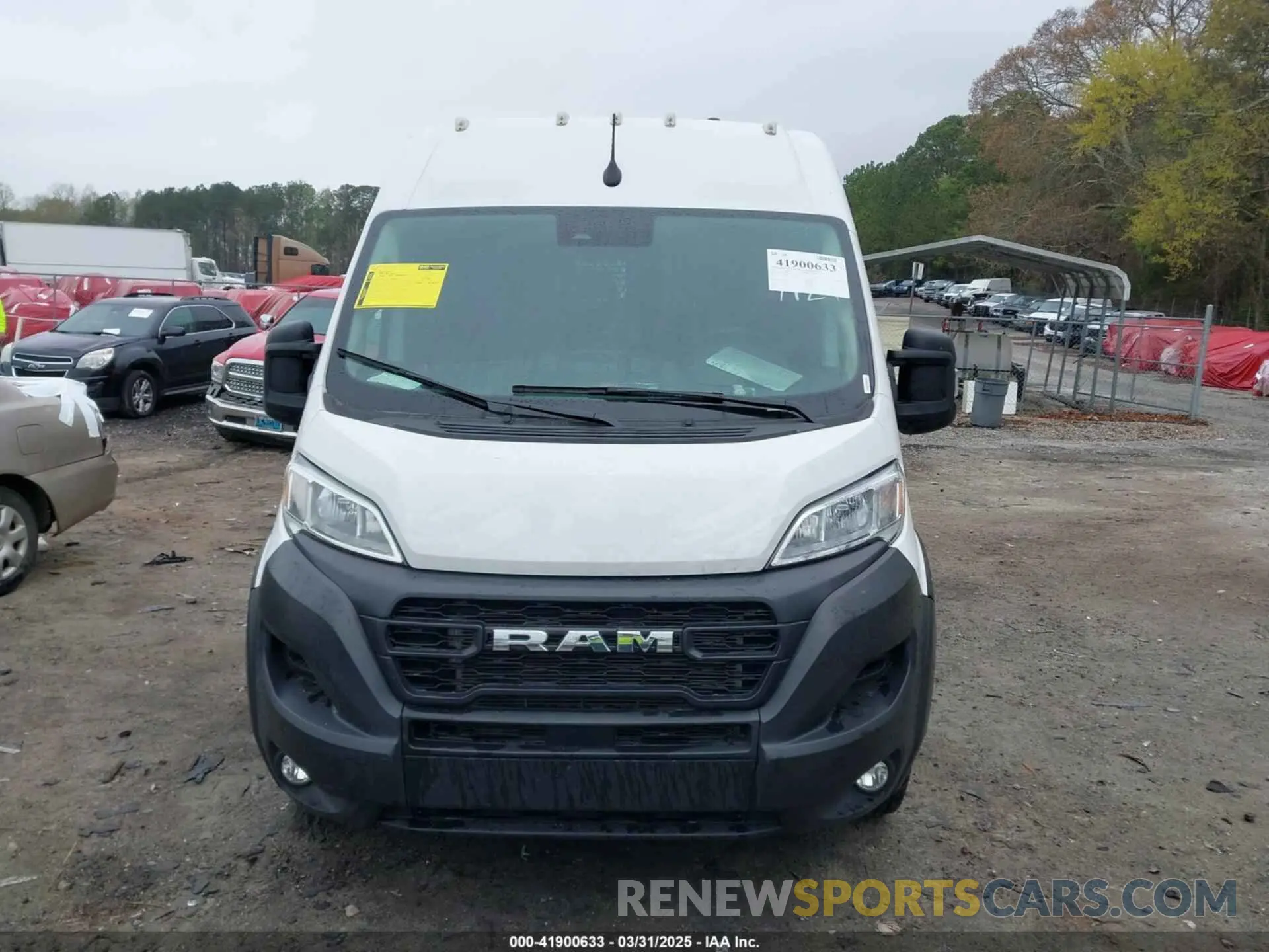 12 fotografías del automóvil dañado 3C6LRVBG1PE547927 RAM PROMASTER 1500 2023