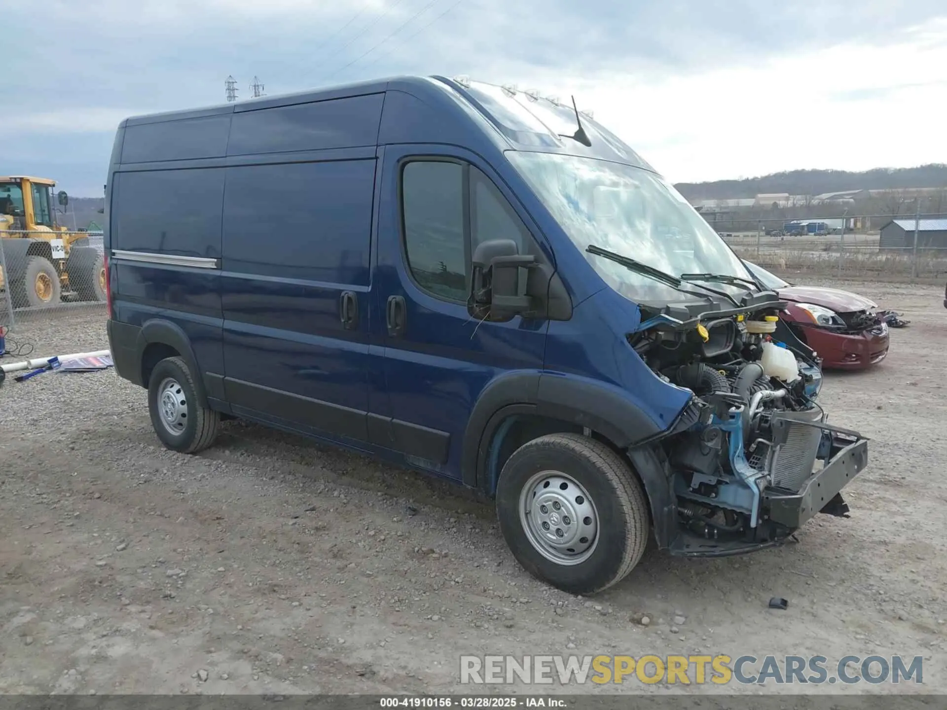 1 fotografías del automóvil dañado 3C6LRVBG1PE599526 RAM PROMASTER 1500 2023