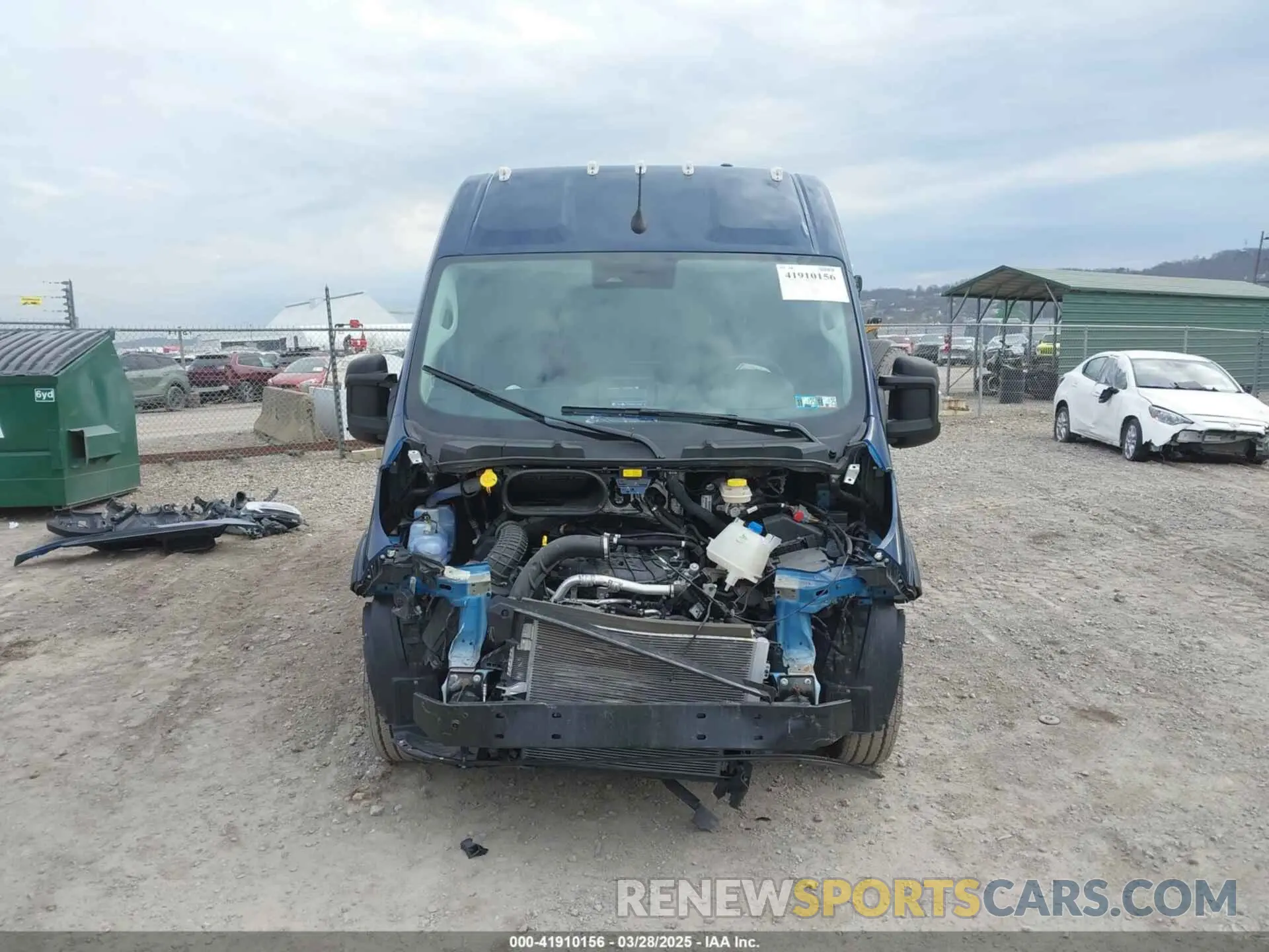 13 fotografías del automóvil dañado 3C6LRVBG1PE599526 RAM PROMASTER 1500 2023