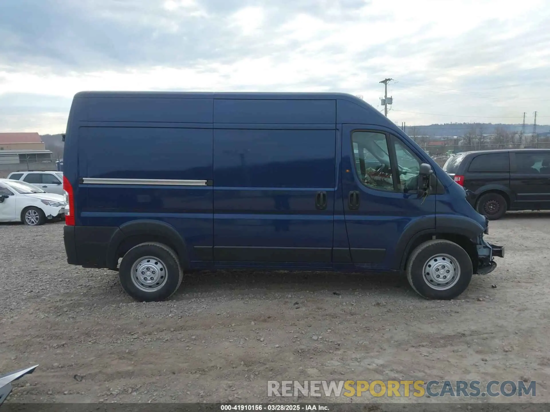 14 fotografías del automóvil dañado 3C6LRVBG1PE599526 RAM PROMASTER 1500 2023