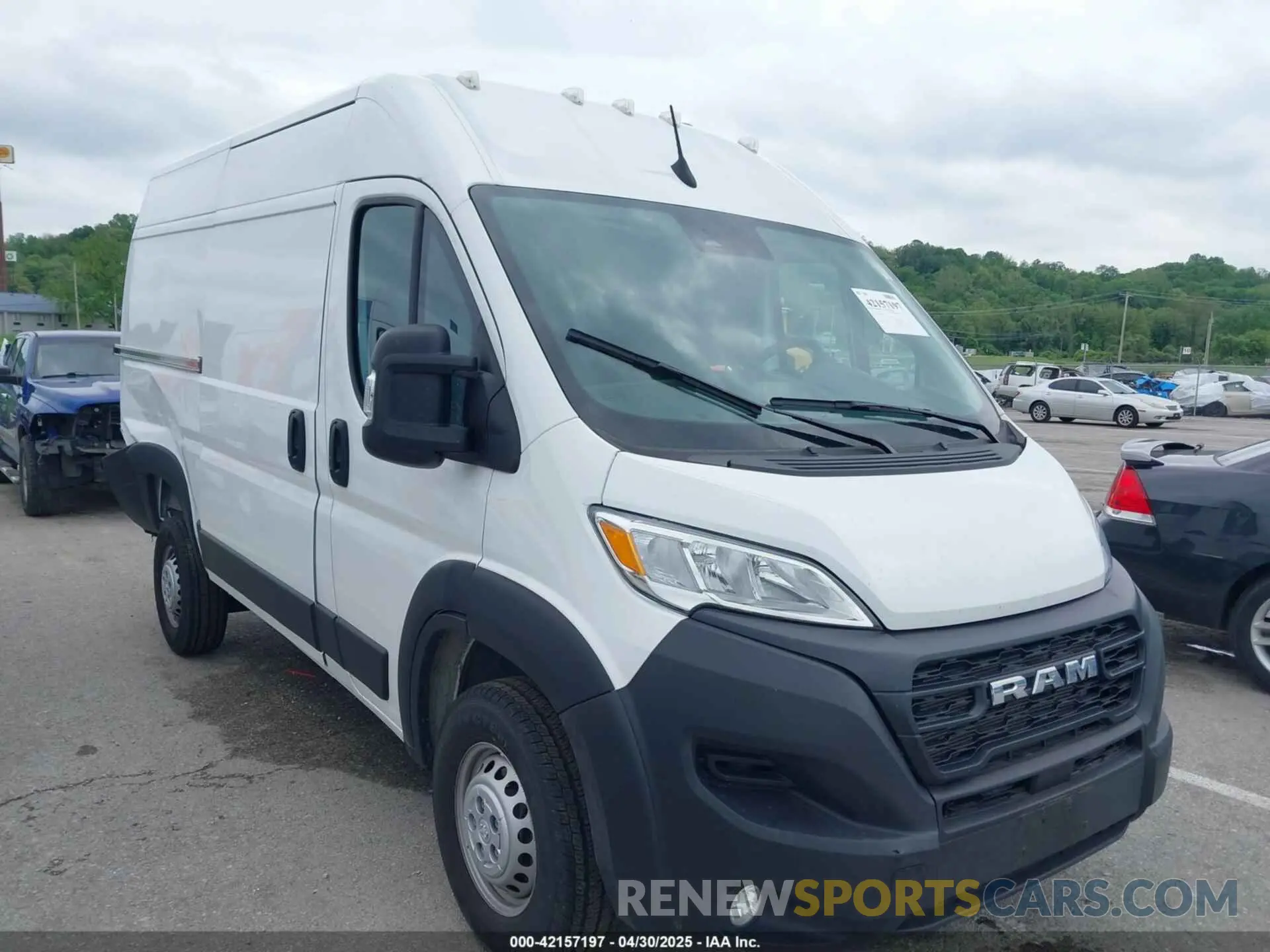 1 fotografías del automóvil dañado 3C6LRVBG0RE124954 RAM PROMASTER 1500 2024