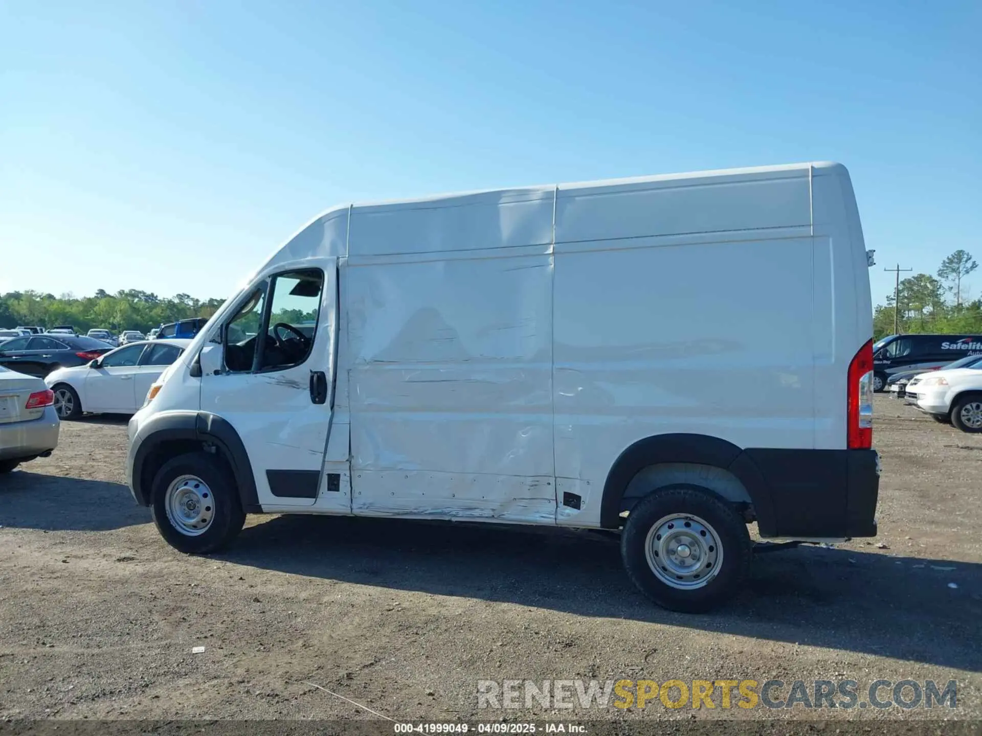 14 fotografías del automóvil dañado 3C6LRVBG7RE124935 RAM PROMASTER 1500 2024