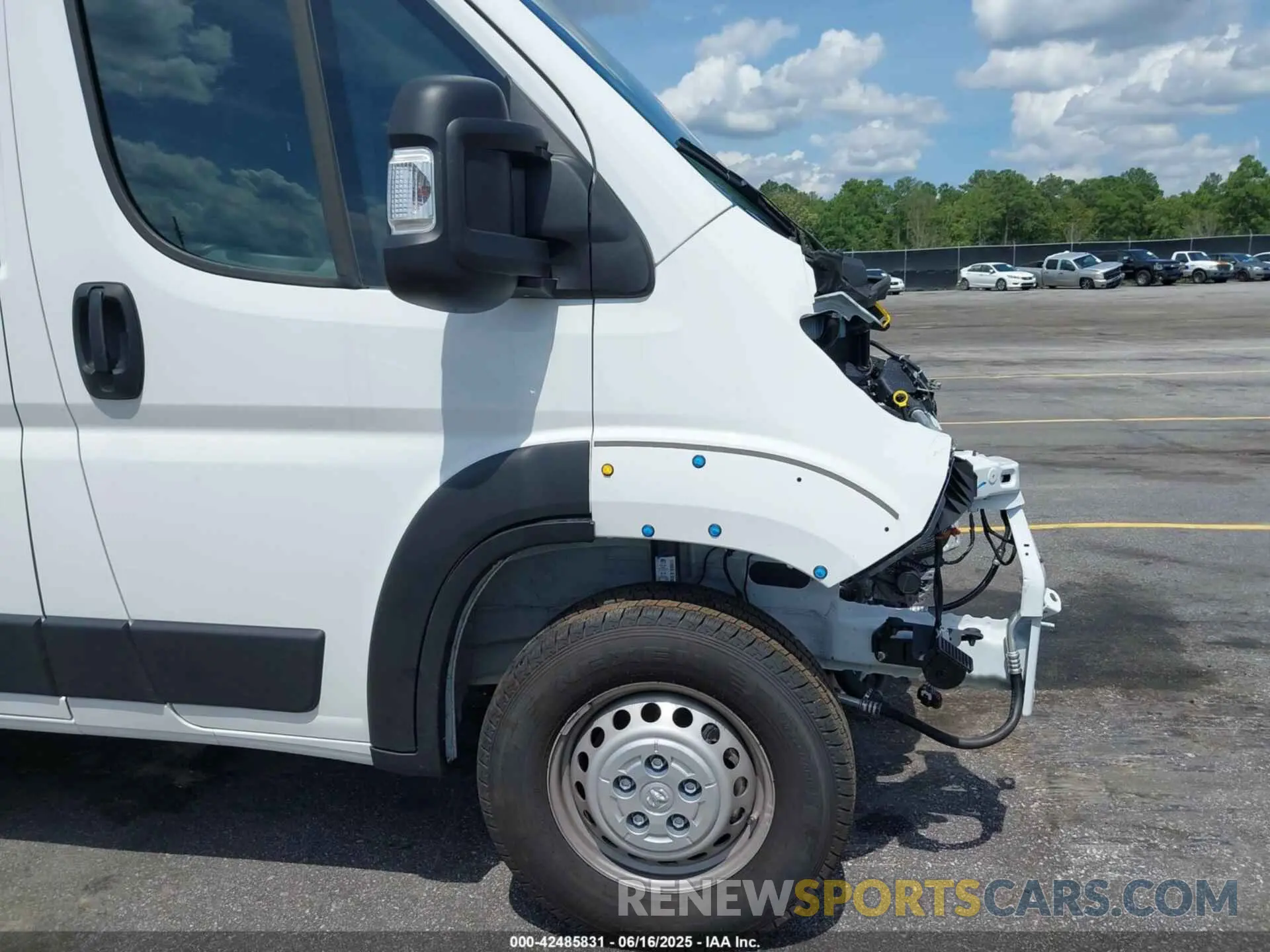 18 fotografías del automóvil dañado 3C6LRVNG9SE530457 RAM PROMASTER 1500 2025