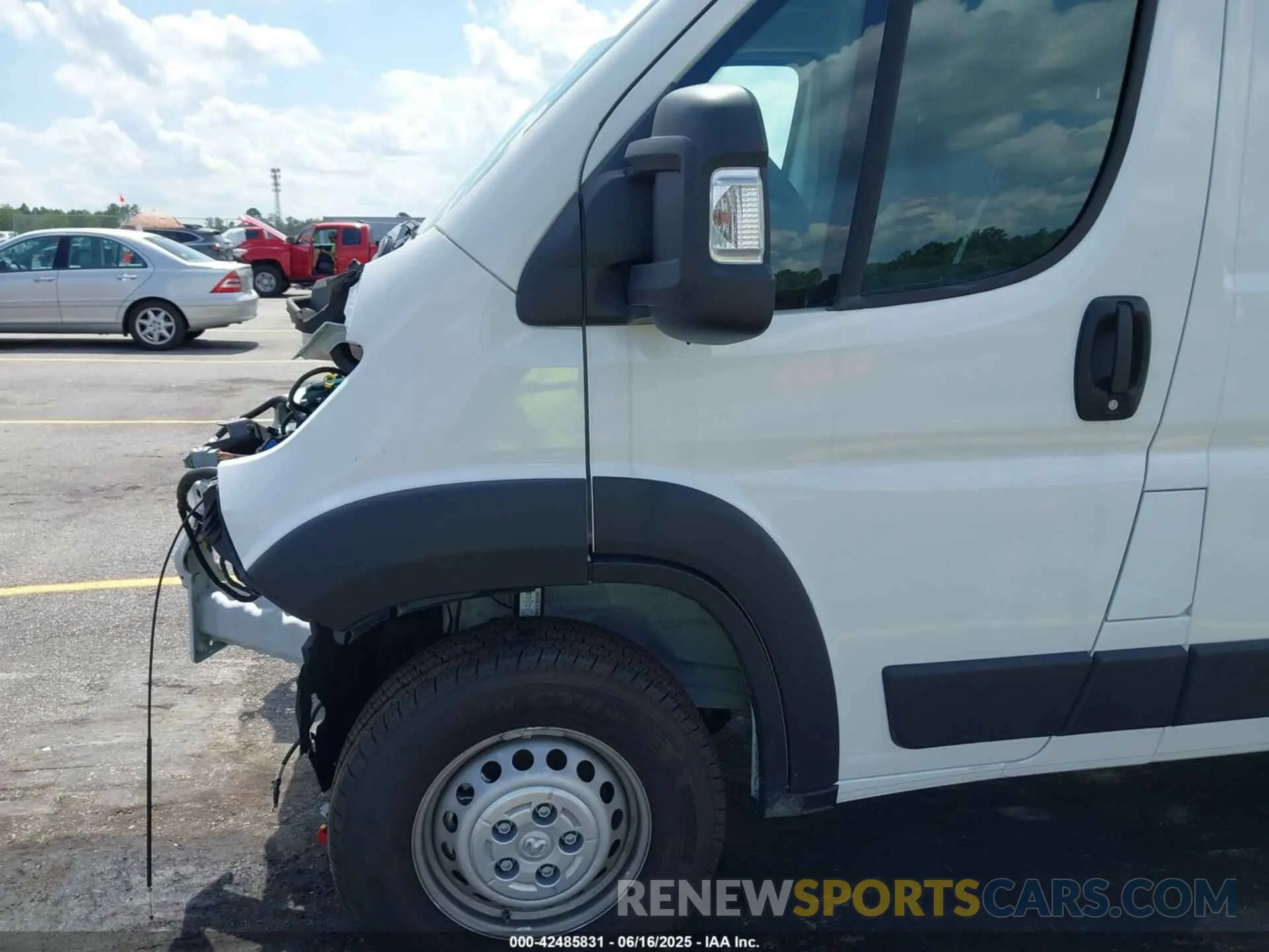 19 fotografías del automóvil dañado 3C6LRVNG9SE530457 RAM PROMASTER 1500 2025
