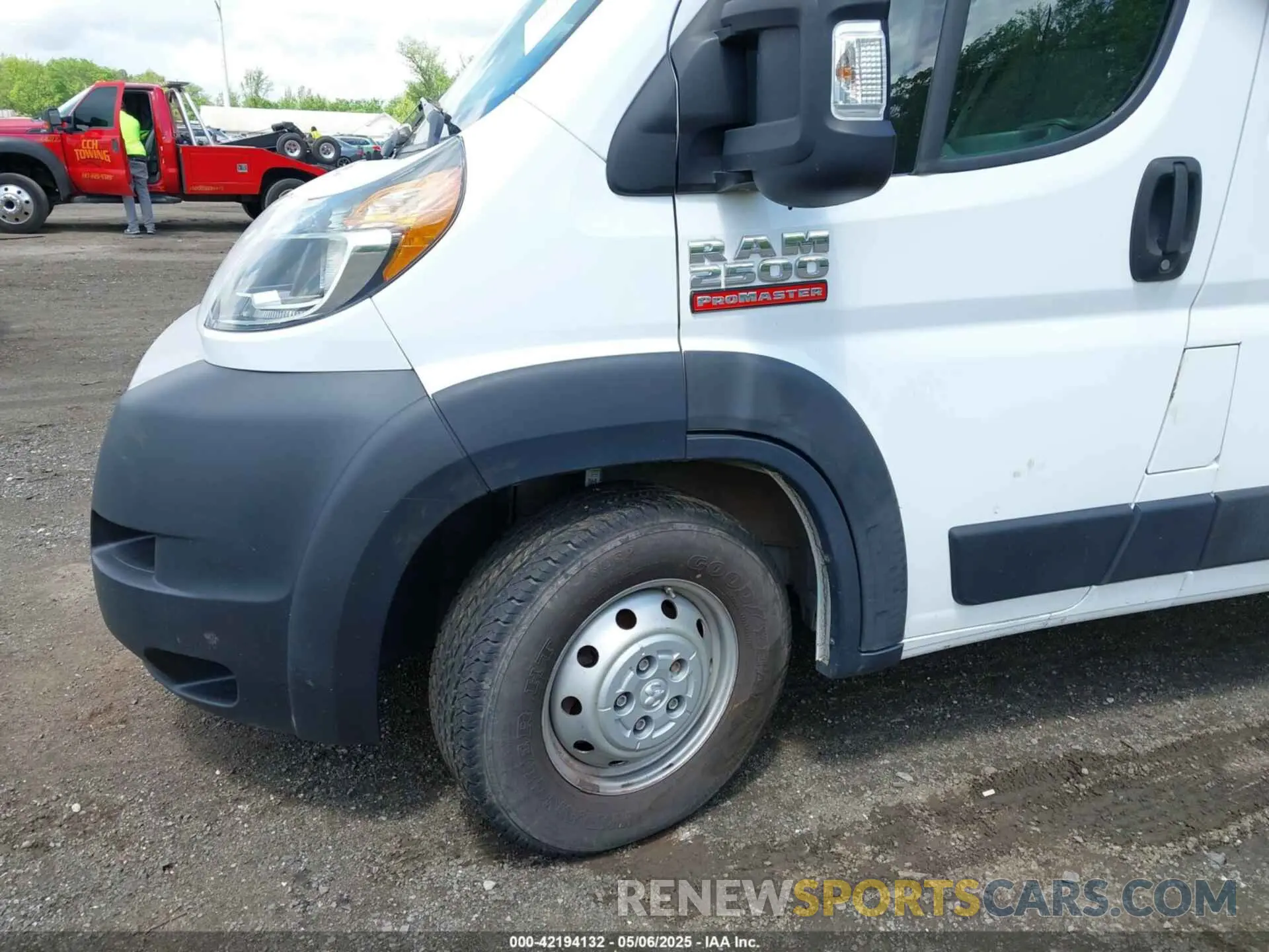 6 fotografías del automóvil dañado 3C6TRVCG0KE563155 RAM PROMASTER 2500 2019