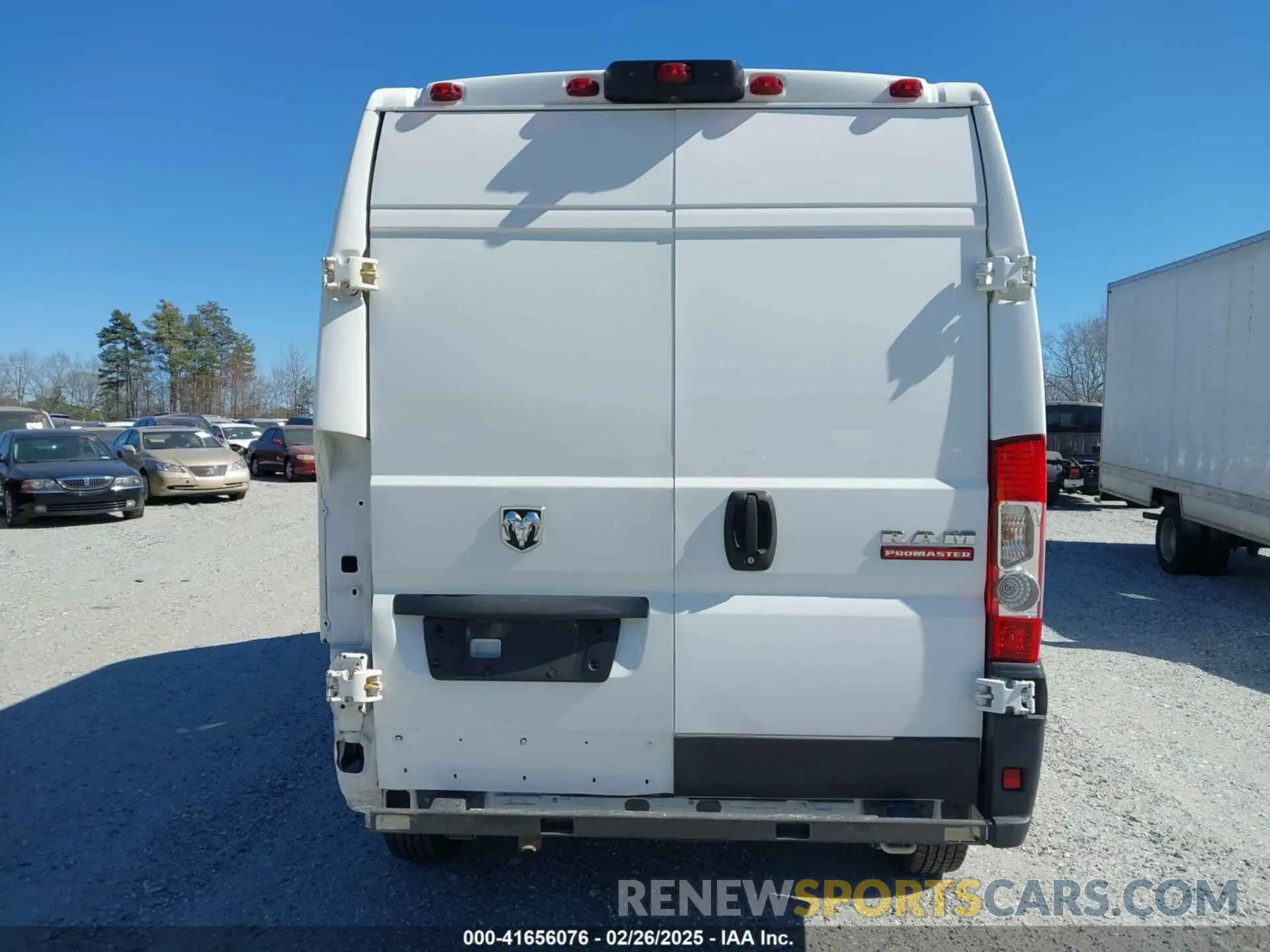 16 fotografías del automóvil dañado 3C6TRVCG3KE511485 RAM PROMASTER 2500 2019