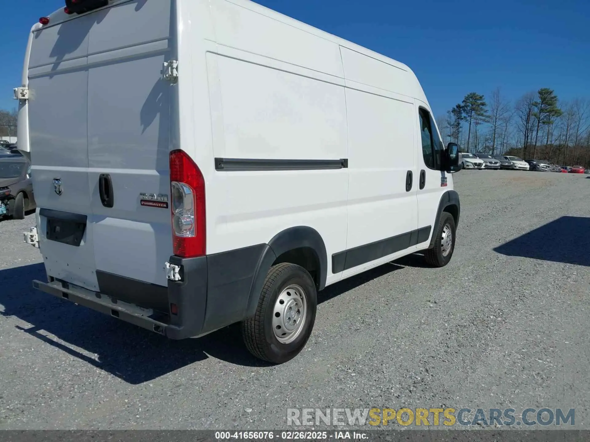 4 fotografías del automóvil dañado 3C6TRVCG3KE511485 RAM PROMASTER 2500 2019