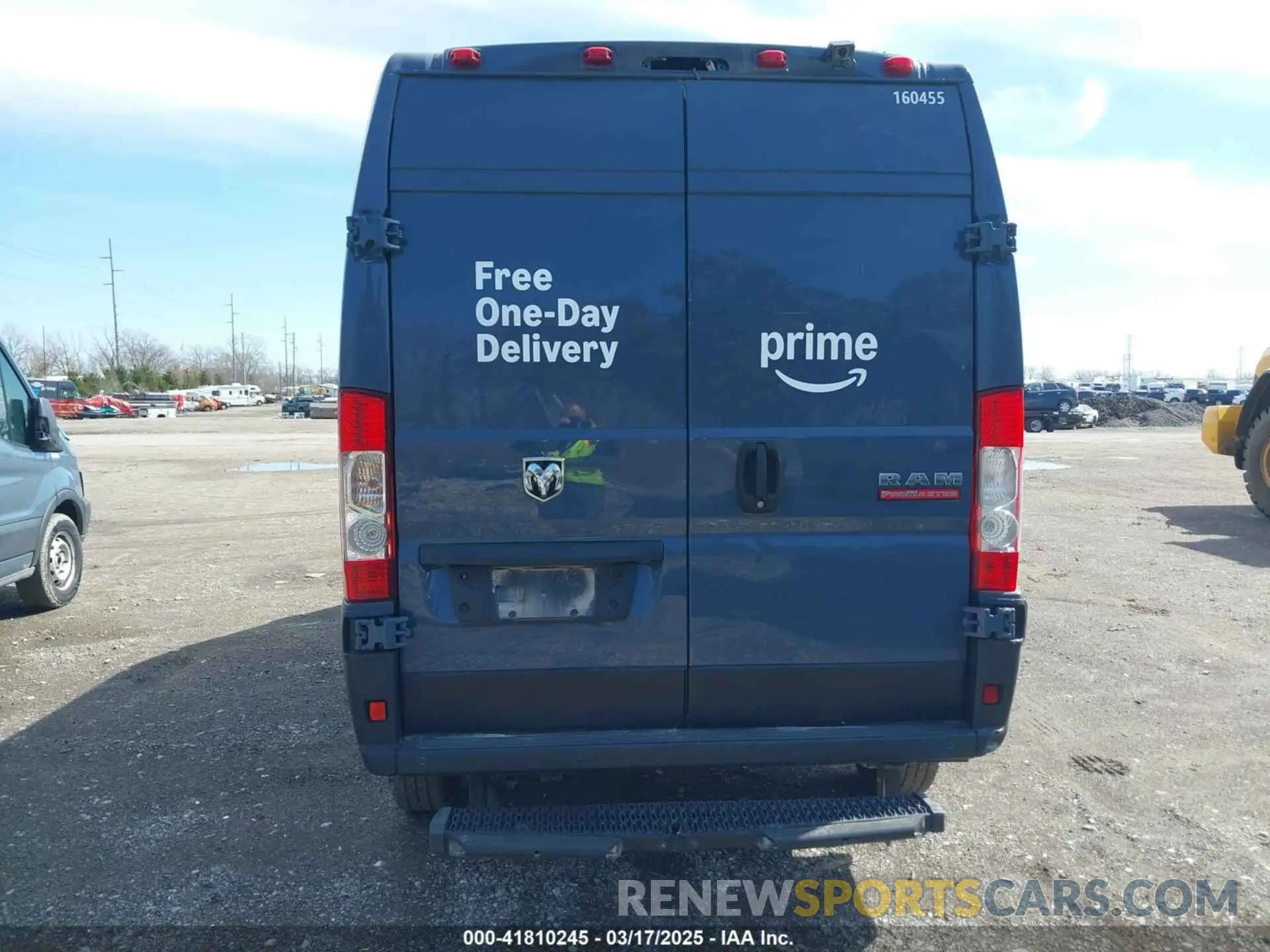 16 fotografías del automóvil dañado 3C6TRVDG2KE519155 RAM PROMASTER 2500 2019