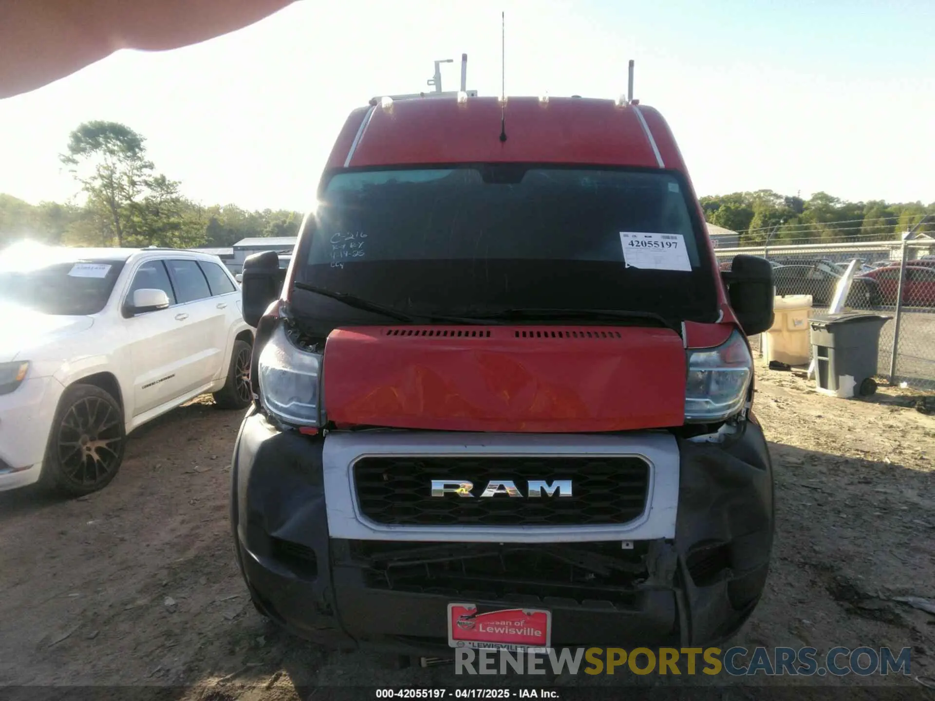 12 fotografías del automóvil dañado 3C6TRVDGXKE543090 RAM PROMASTER 2500 2019