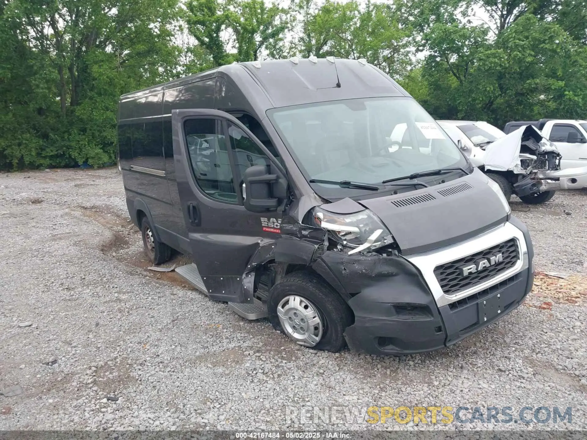 1 fotografías del automóvil dañado 3C6TRVPG2KE507602 RAM PROMASTER 2500 2019