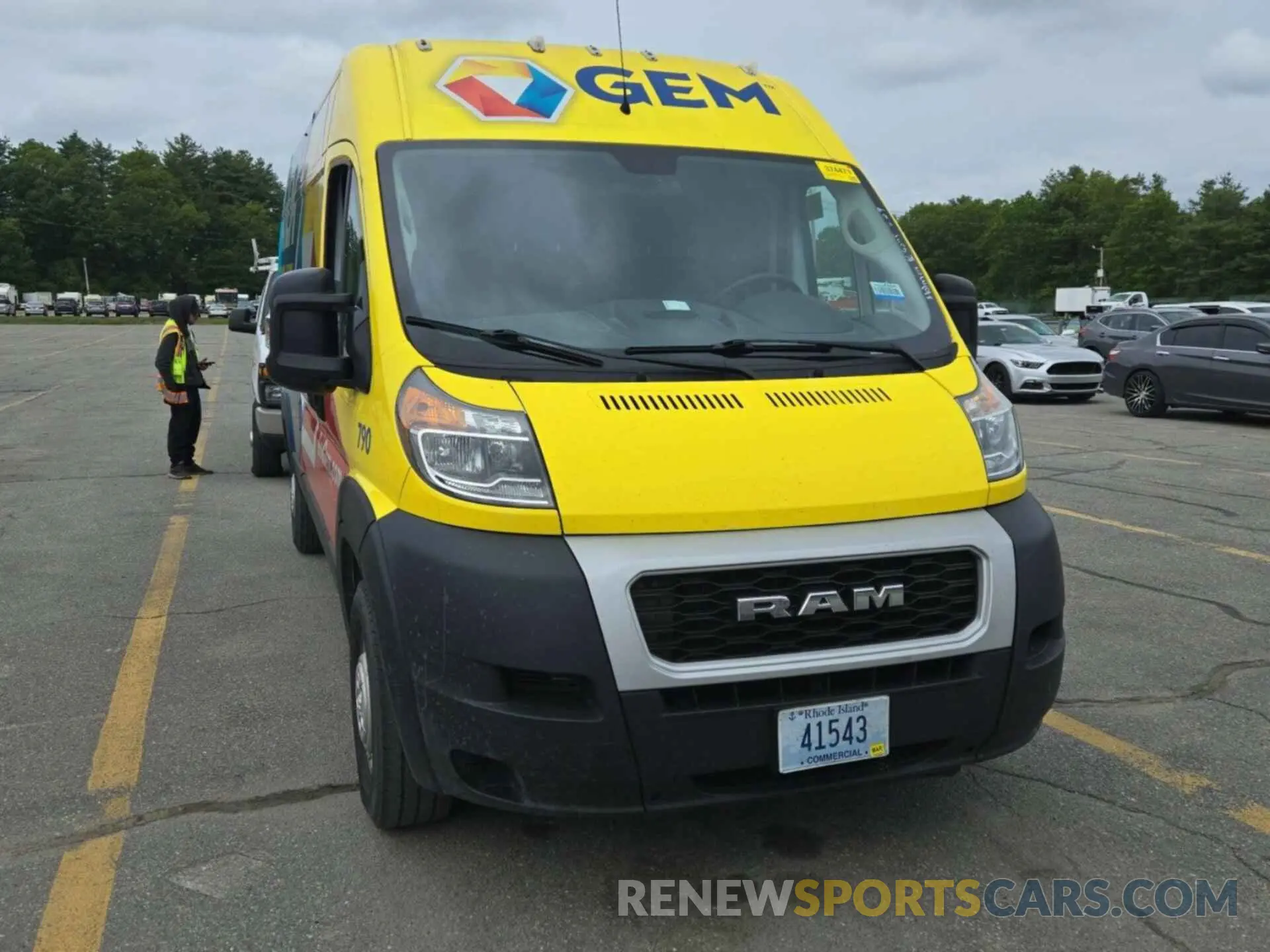 36 fotografías del automóvil dañado 3C6TRVDG2LE131733 RAM PROMASTER 2500 2020
