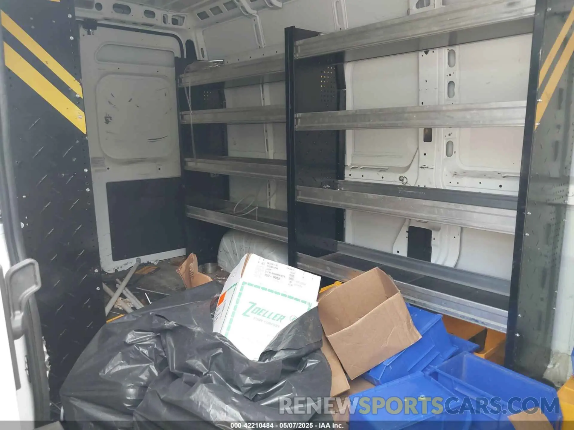 8 fotografías del automóvil dañado 3C6TRVDG8LE130666 RAM PROMASTER 2500 2020