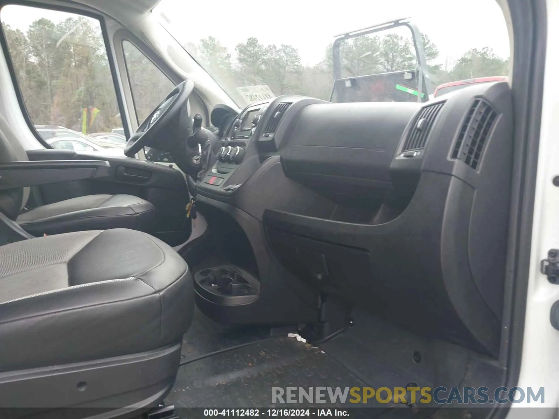 5 fotografías del automóvil dañado 3C6ERVDG3ME502537 RAM PROMASTER 2500 2021