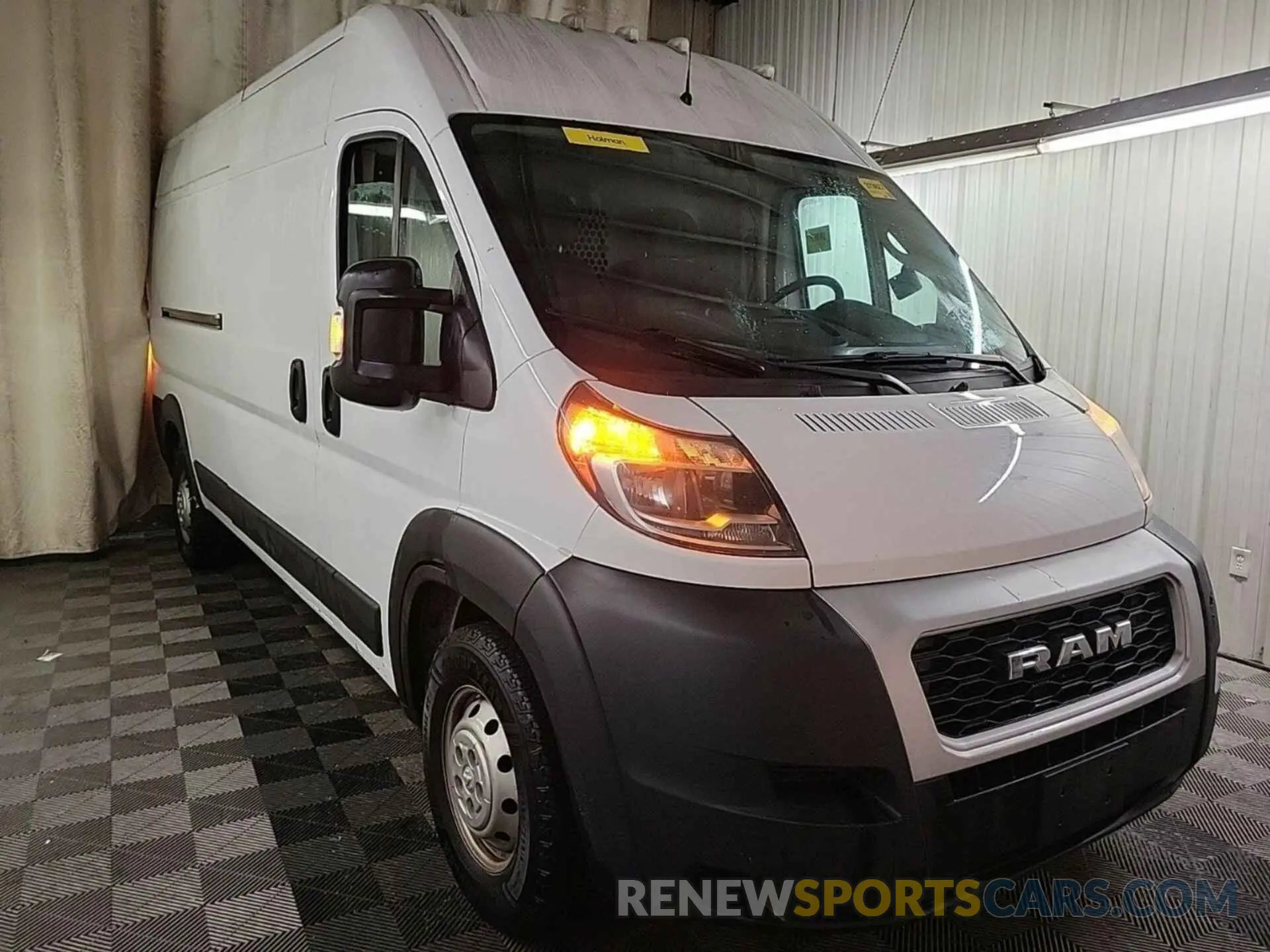 2 fotografías del automóvil dañado 3C6ERVDG8ME504574 RAM PROMASTER 2500 2021