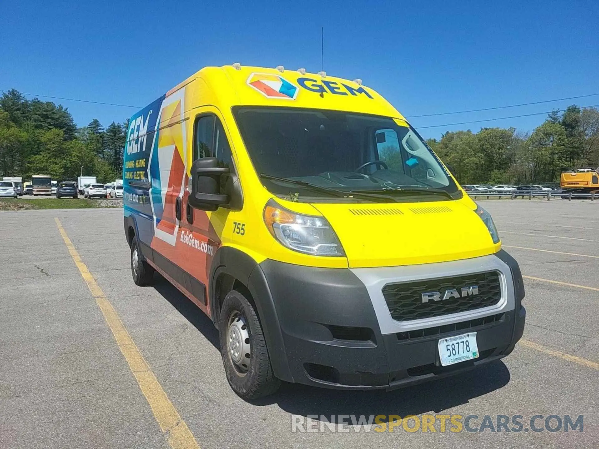 31 fotografías del automóvil dañado 3C6ERVDG8ME504574 RAM PROMASTER 2500 2021