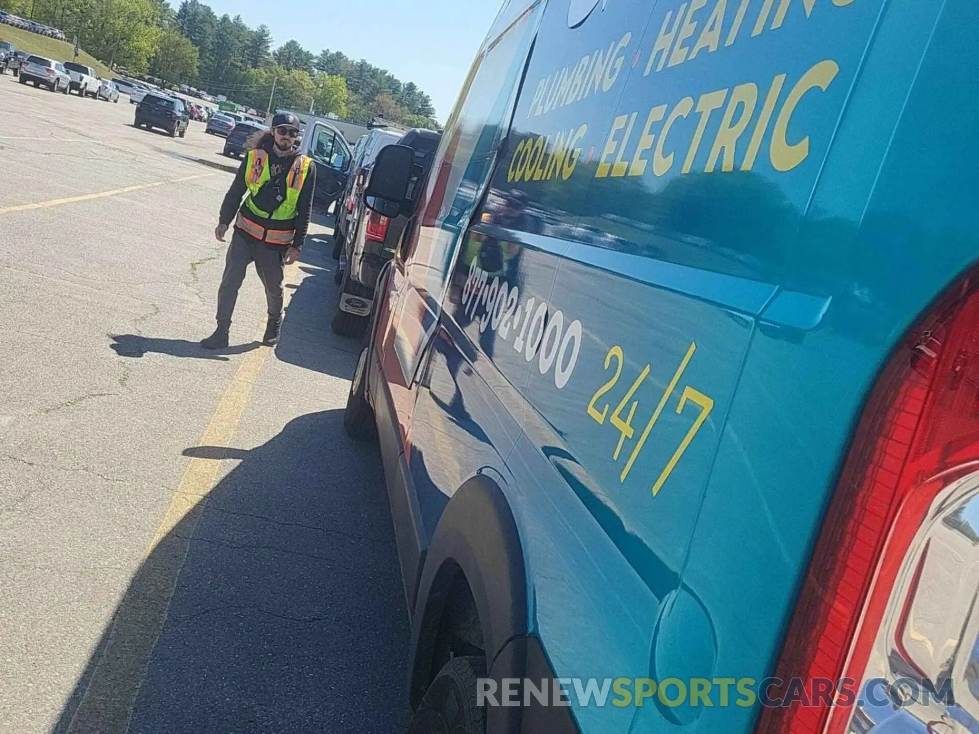 8 fotografías del automóvil dañado 3C6ERVDG8ME504574 RAM PROMASTER 2500 2021