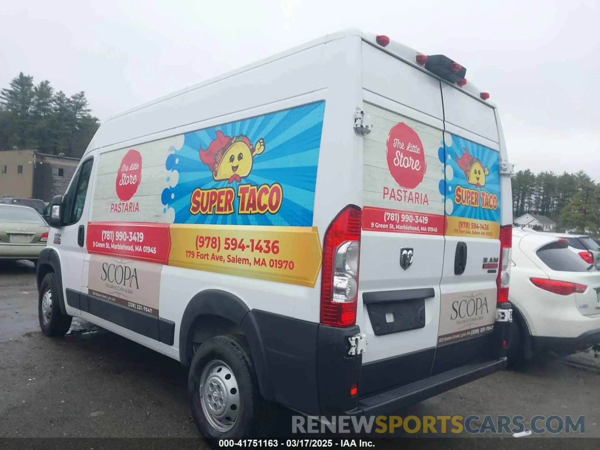 14 fotografías del automóvil dañado 3C6LRVCG2ME559451 RAM PROMASTER 2500 2021