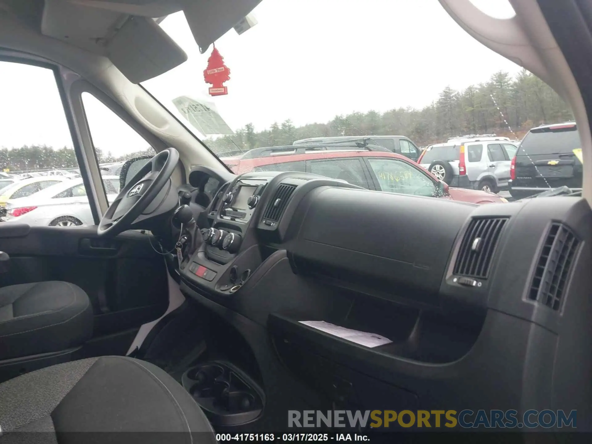 5 fotografías del automóvil dañado 3C6LRVCG2ME559451 RAM PROMASTER 2500 2021
