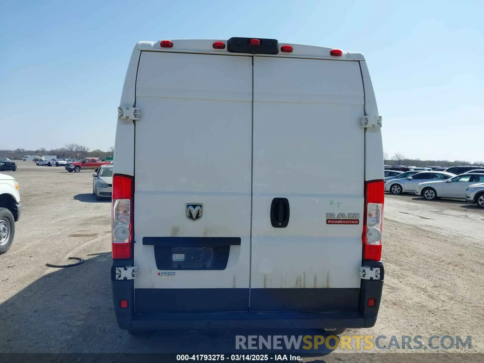 16 fotografías del automóvil dañado 3C6LRVDG0ME513129 RAM PROMASTER 2500 2021