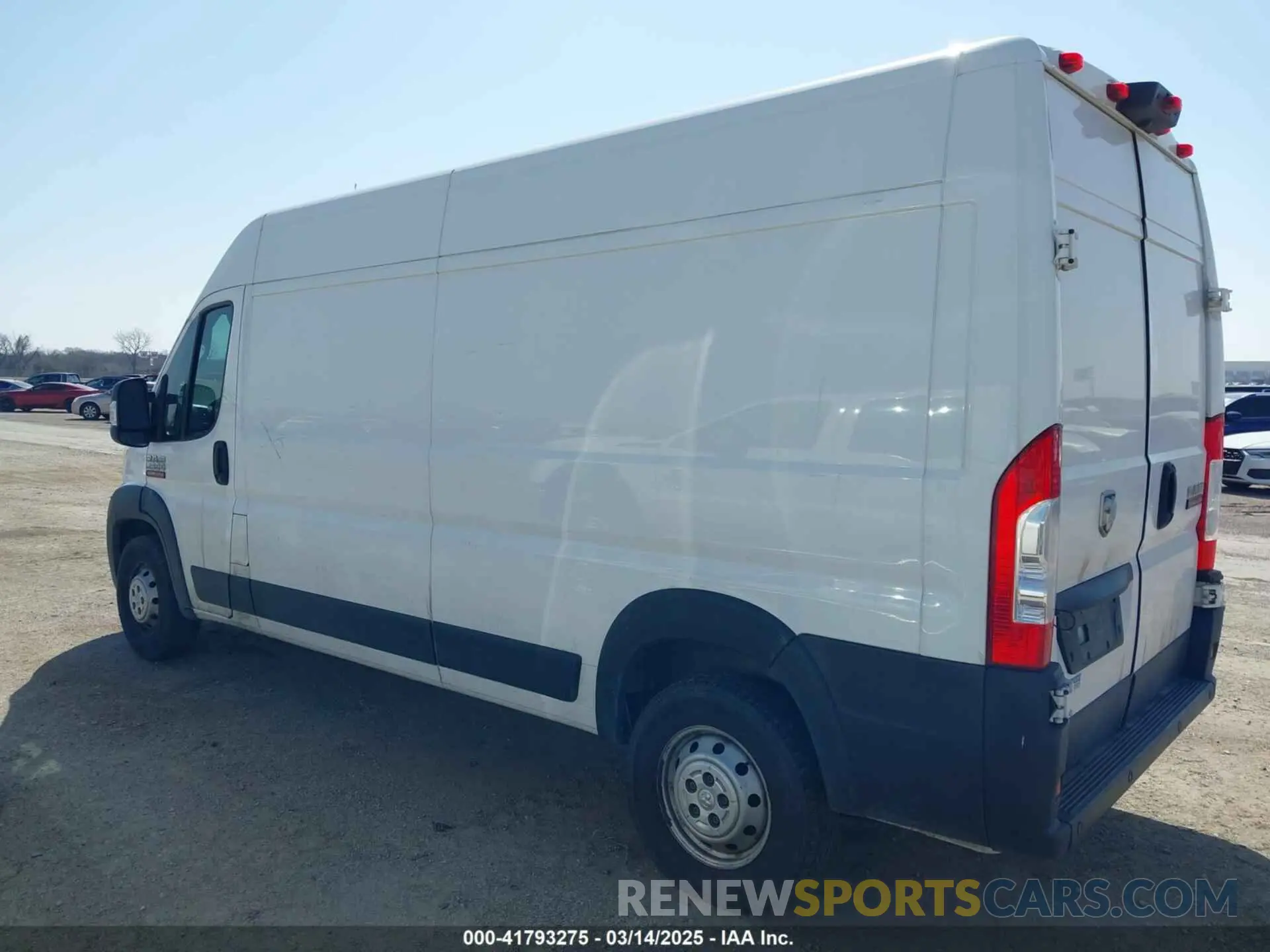 3 fotografías del automóvil dañado 3C6LRVDG0ME513129 RAM PROMASTER 2500 2021