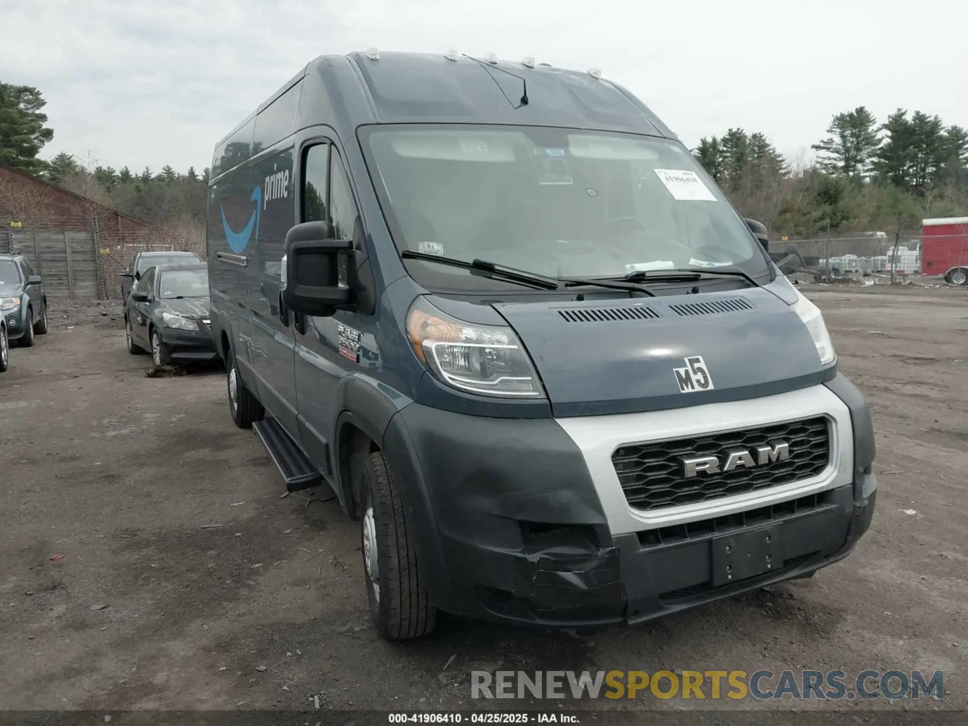 1 fotografías del automóvil dañado 3C6LRVDG3ME565967 RAM PROMASTER 2500 2021