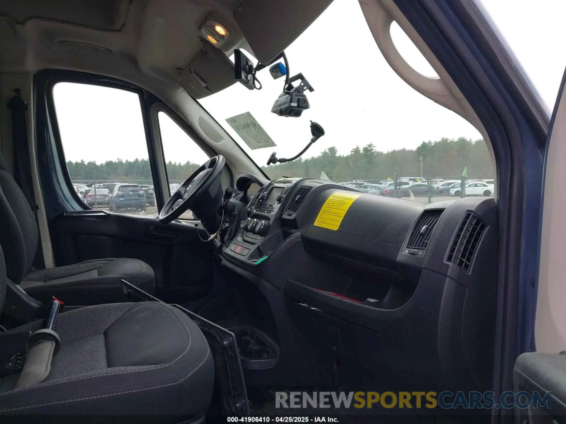 5 fotografías del automóvil dañado 3C6LRVDG3ME565967 RAM PROMASTER 2500 2021