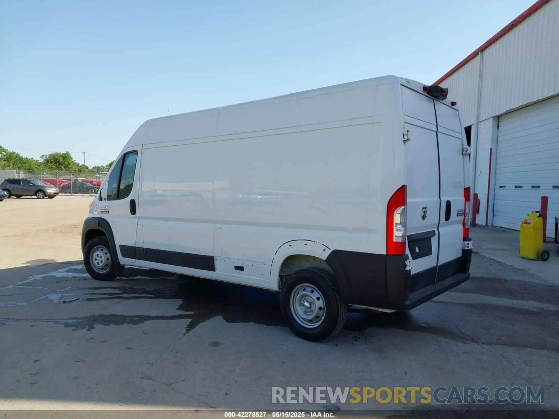 3 fotografías del automóvil dañado 3C6LRVDG4ME508578 RAM PROMASTER 2500 2021