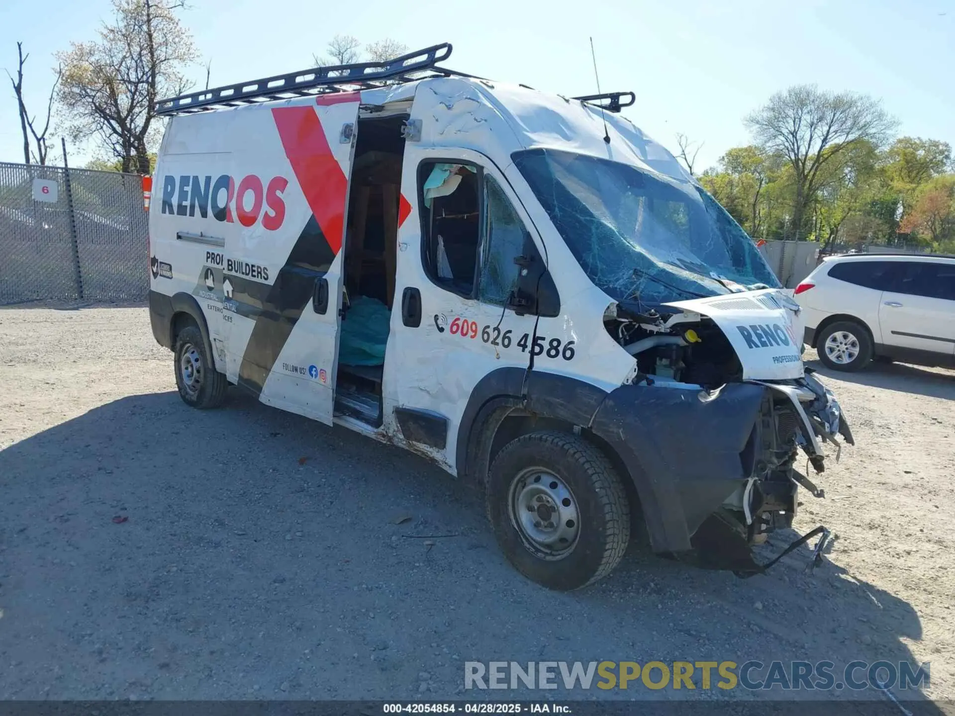 1 fotografías del automóvil dañado 3C6LRVDG4ME510878 RAM PROMASTER 2500 2021