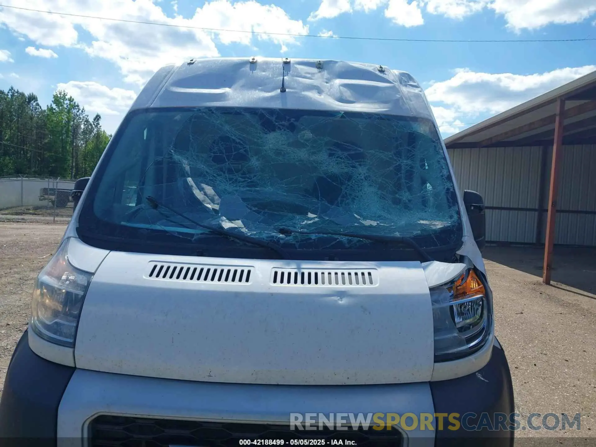 6 fotografías del automóvil dañado 3C6LRVDG4ME528135 RAM PROMASTER 2500 2021