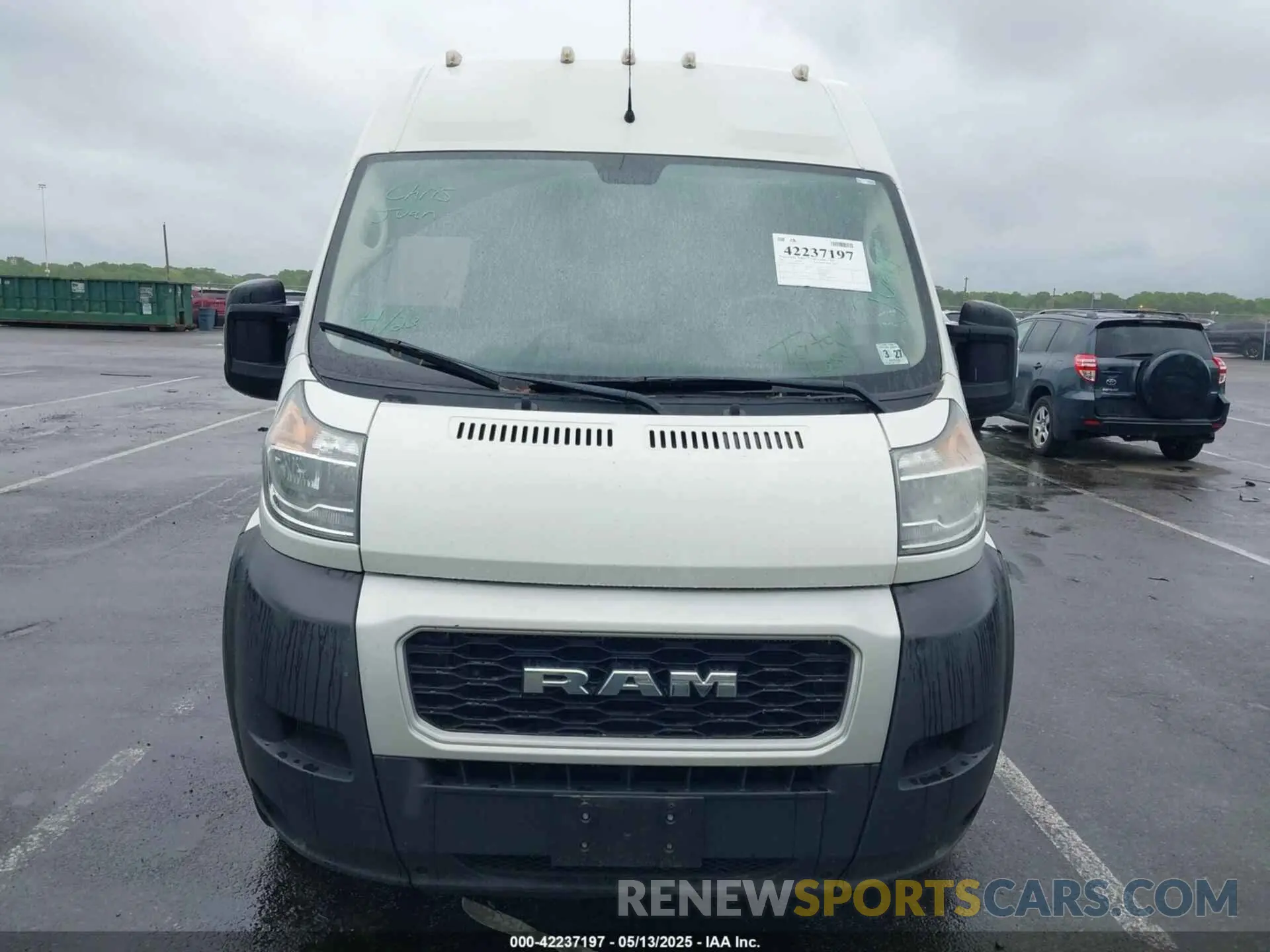 12 fotografías del automóvil dañado 3C6LRVDG5ME576517 RAM PROMASTER 2500 2021