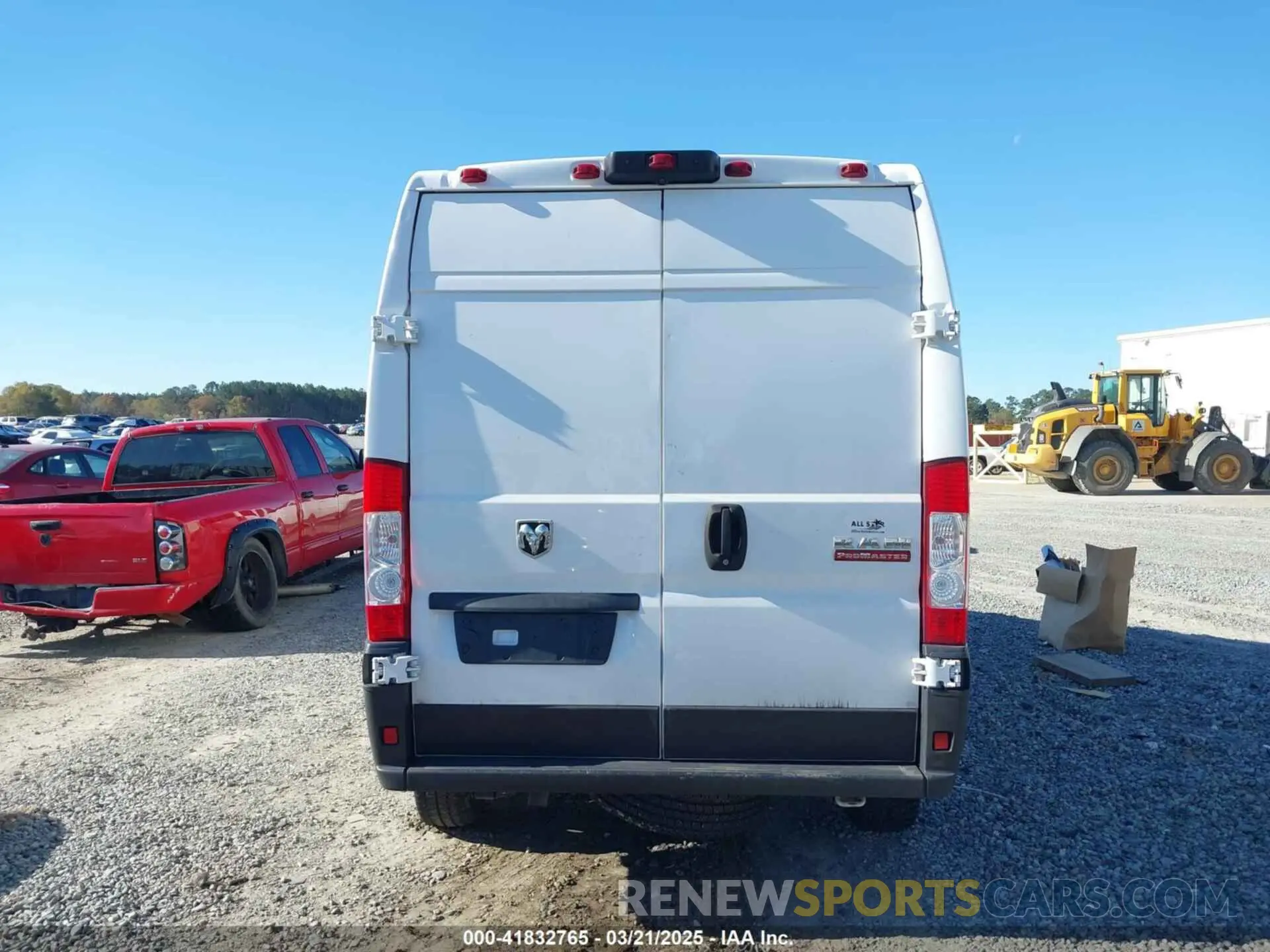 16 fotografías del automóvil dañado 3C6LRVDG6ME520408 RAM PROMASTER 2500 2021