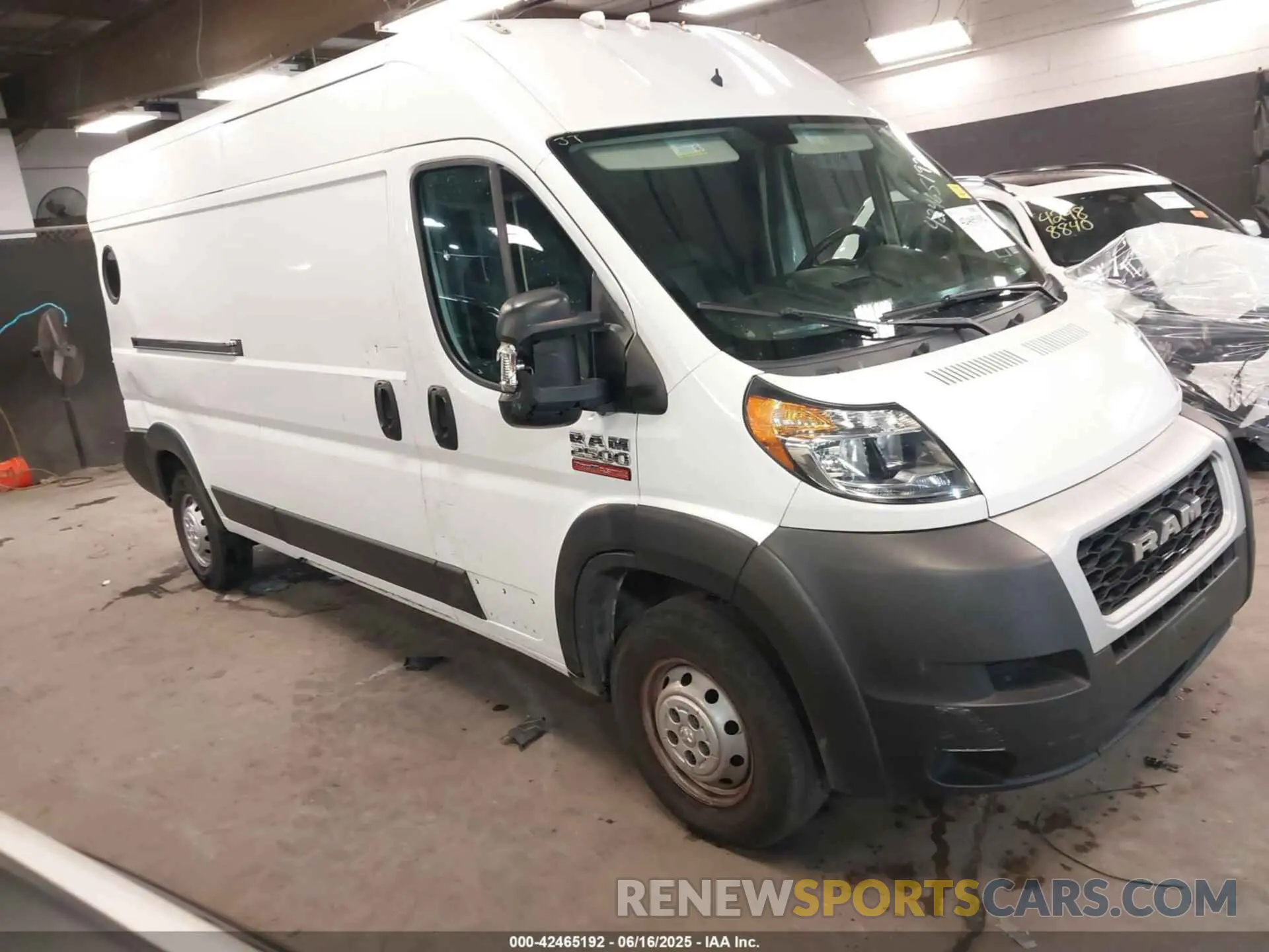 1 fotografías del automóvil dañado 3C6LRVDG6ME521560 RAM PROMASTER 2500 2021
