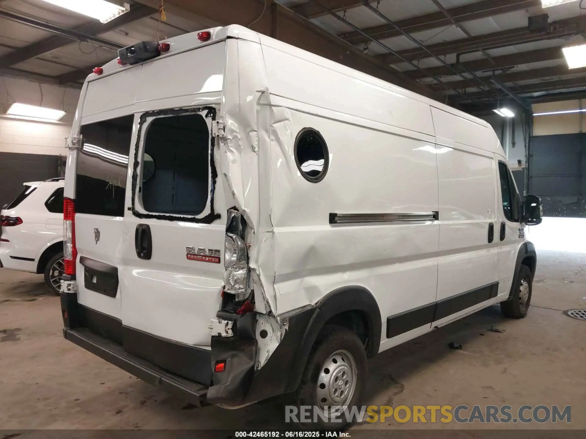 6 fotografías del automóvil dañado 3C6LRVDG6ME521560 RAM PROMASTER 2500 2021