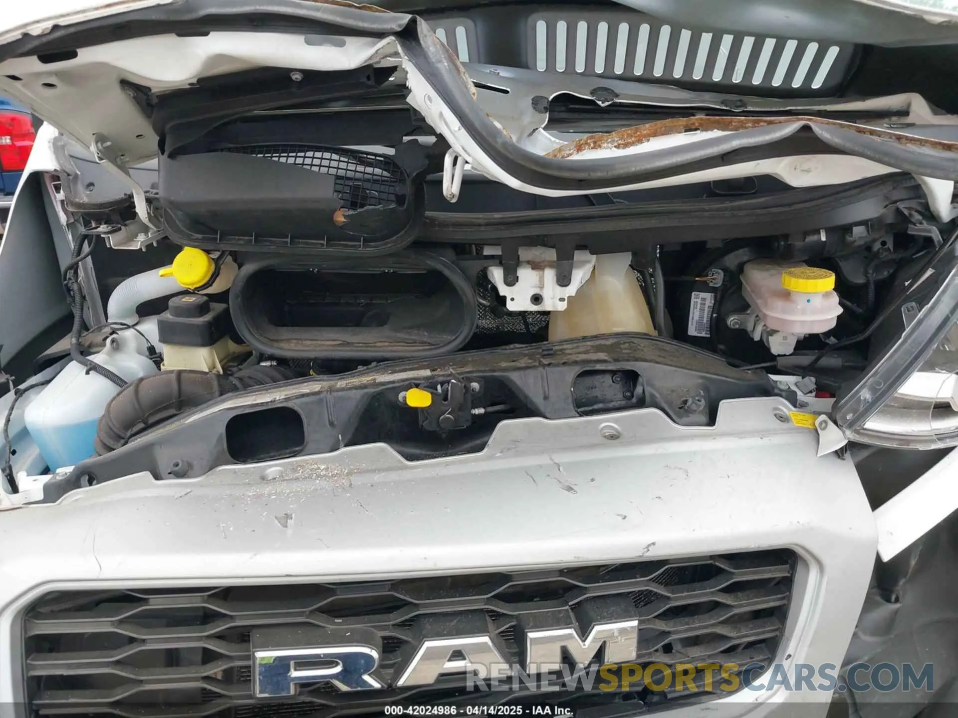 10 fotografías del automóvil dañado 3C6LRVDG7ME517887 RAM PROMASTER 2500 2021