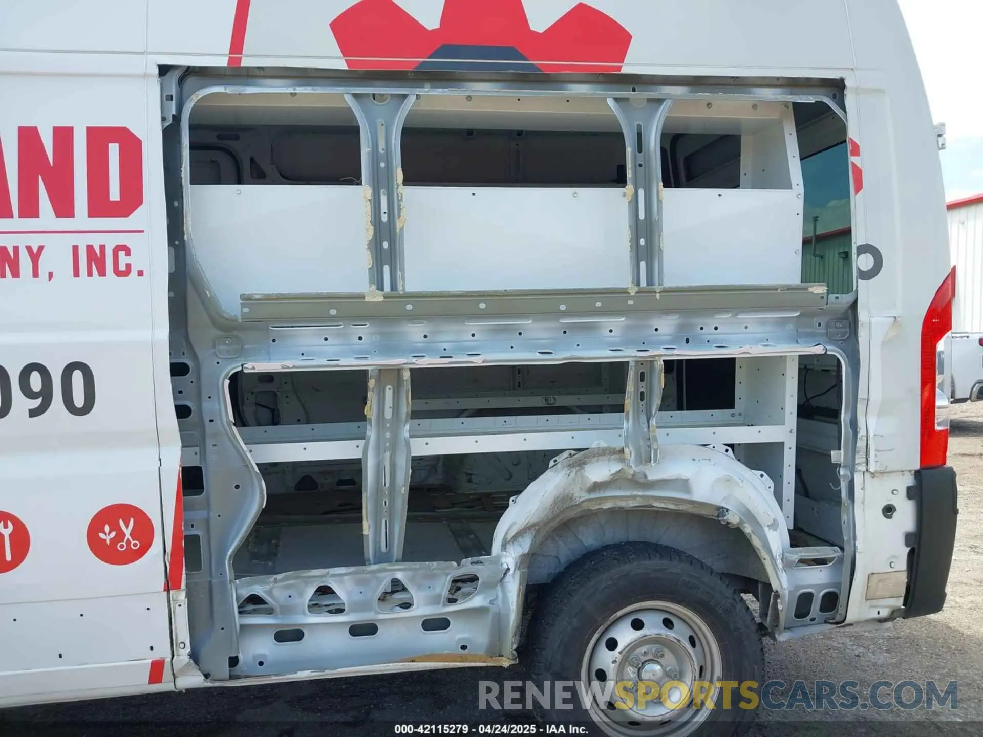 6 fotografías del automóvil dañado 3C6LRVDG8ME508972 RAM PROMASTER 2500 2021