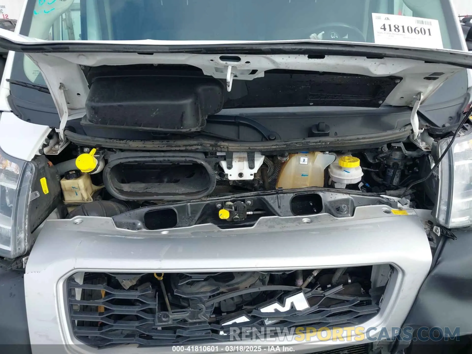 10 fotografías del automóvil dañado 3C6LRVDG8ME513895 RAM PROMASTER 2500 2021