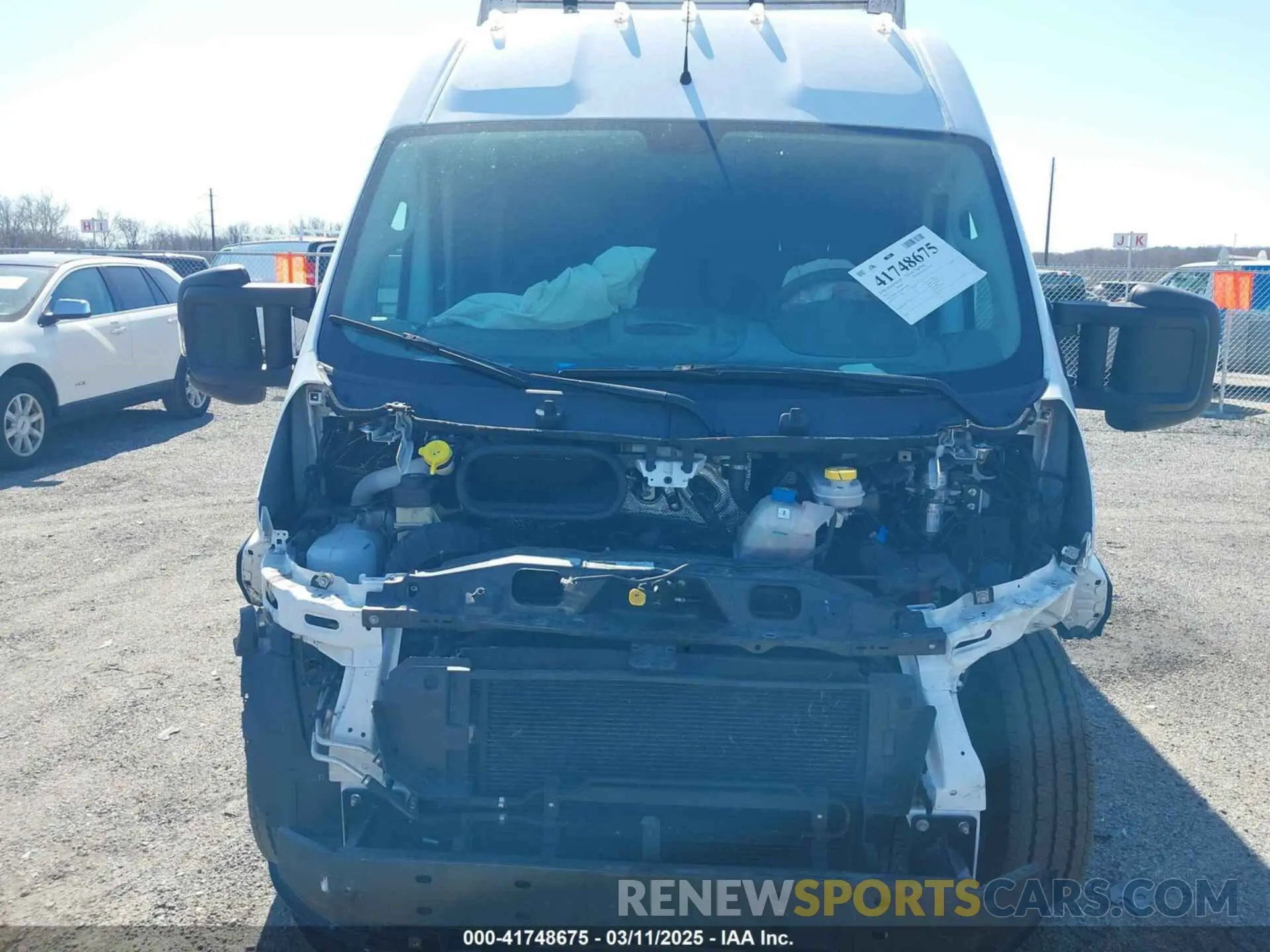13 fotografías del automóvil dañado 3C6LRVDG8ME527845 RAM PROMASTER 2500 2021
