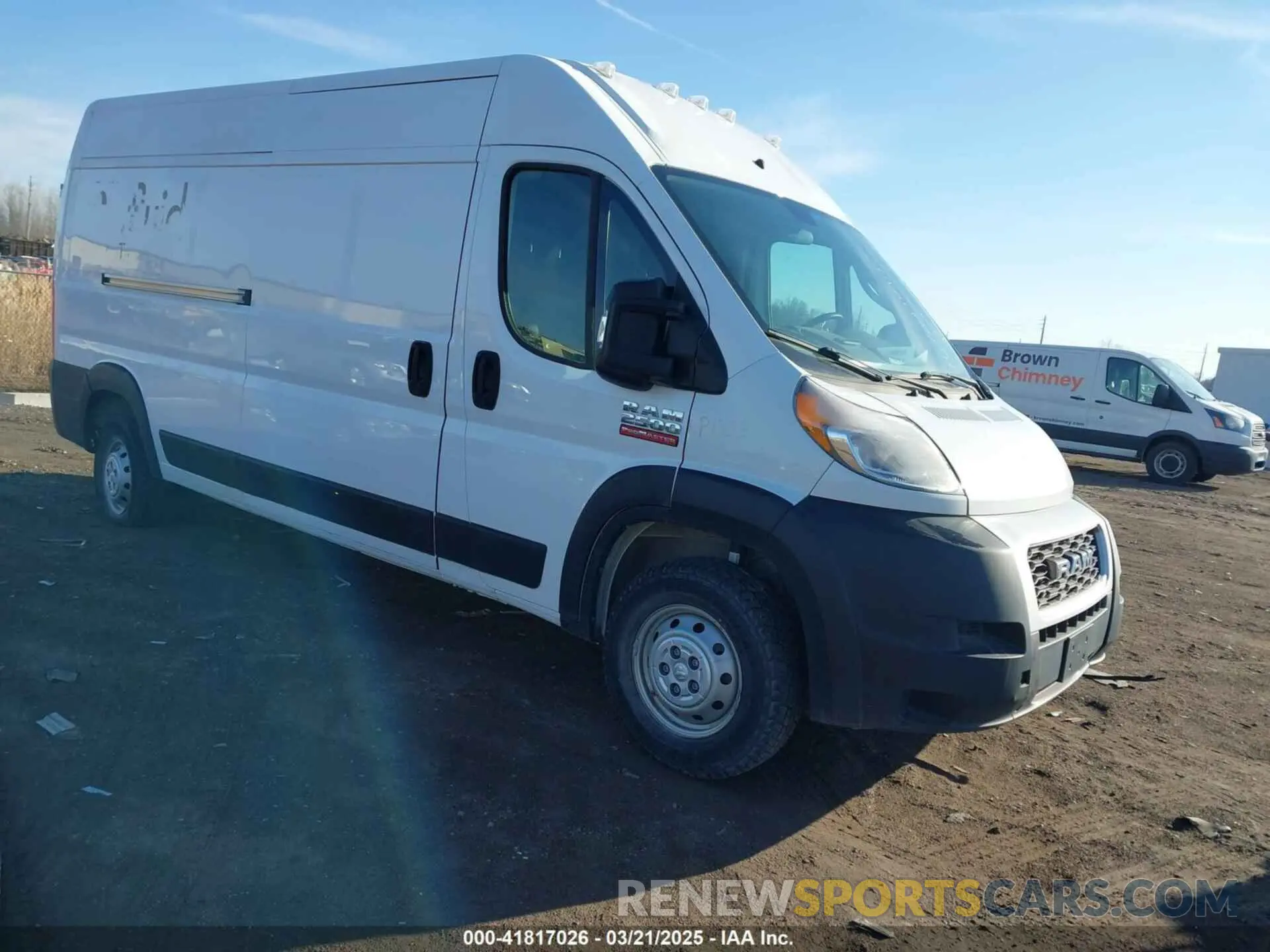 1 fotografías del automóvil dañado 3C6LRVDG9ME527725 RAM PROMASTER 2500 2021