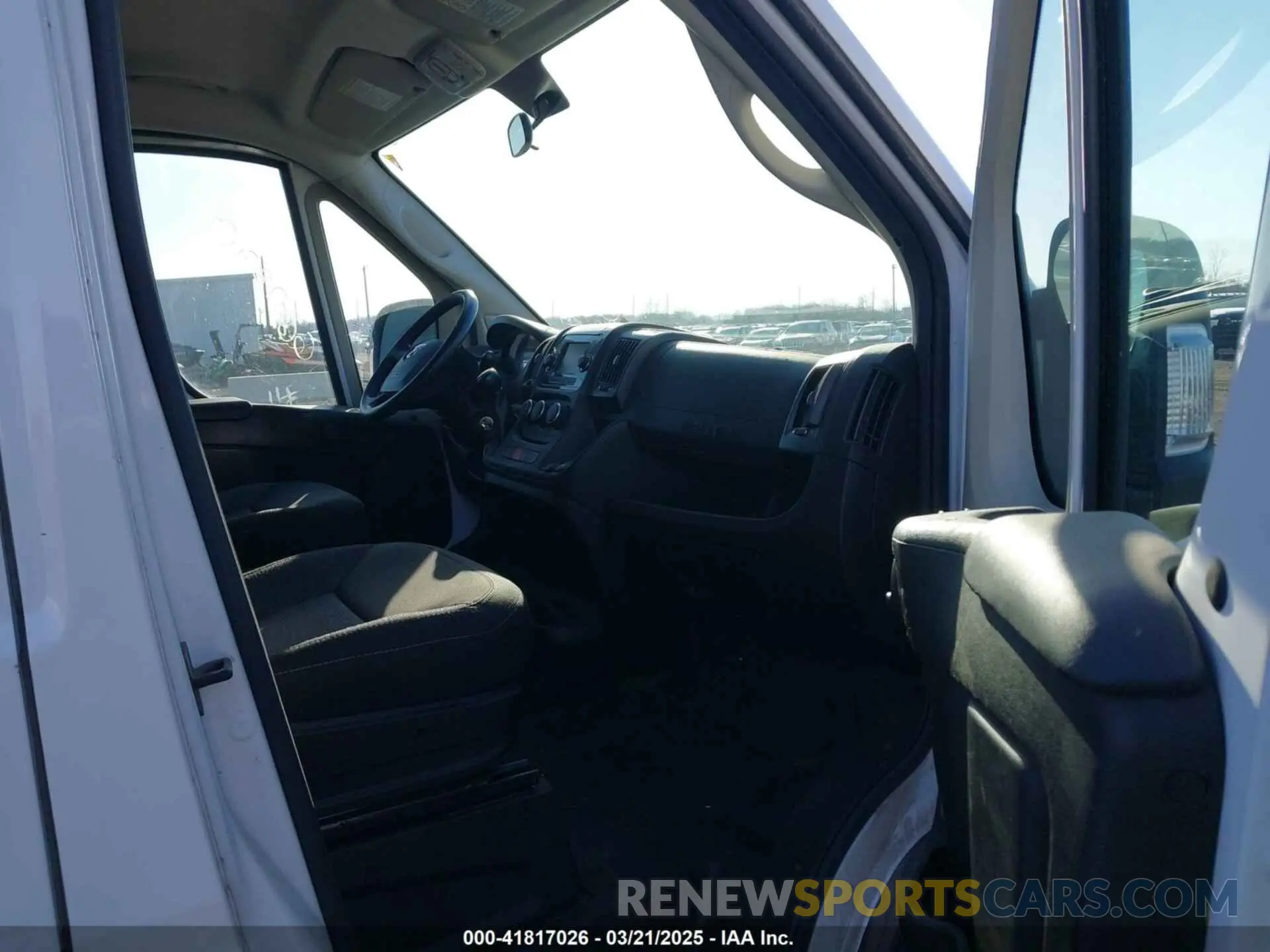 5 fotografías del automóvil dañado 3C6LRVDG9ME527725 RAM PROMASTER 2500 2021