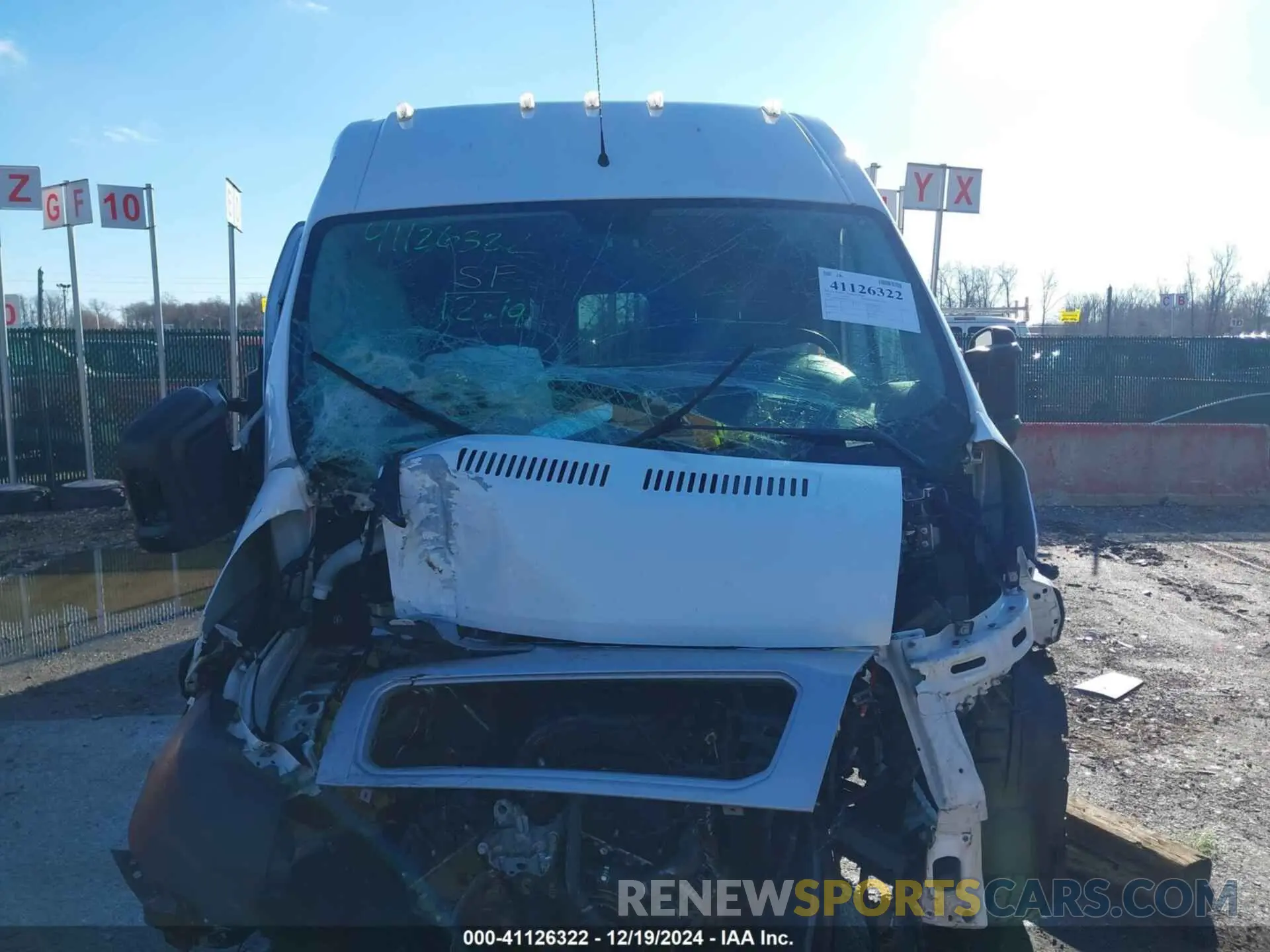 13 fotografías del automóvil dañado 3C6LRVDGXME554240 RAM PROMASTER 2500 2021