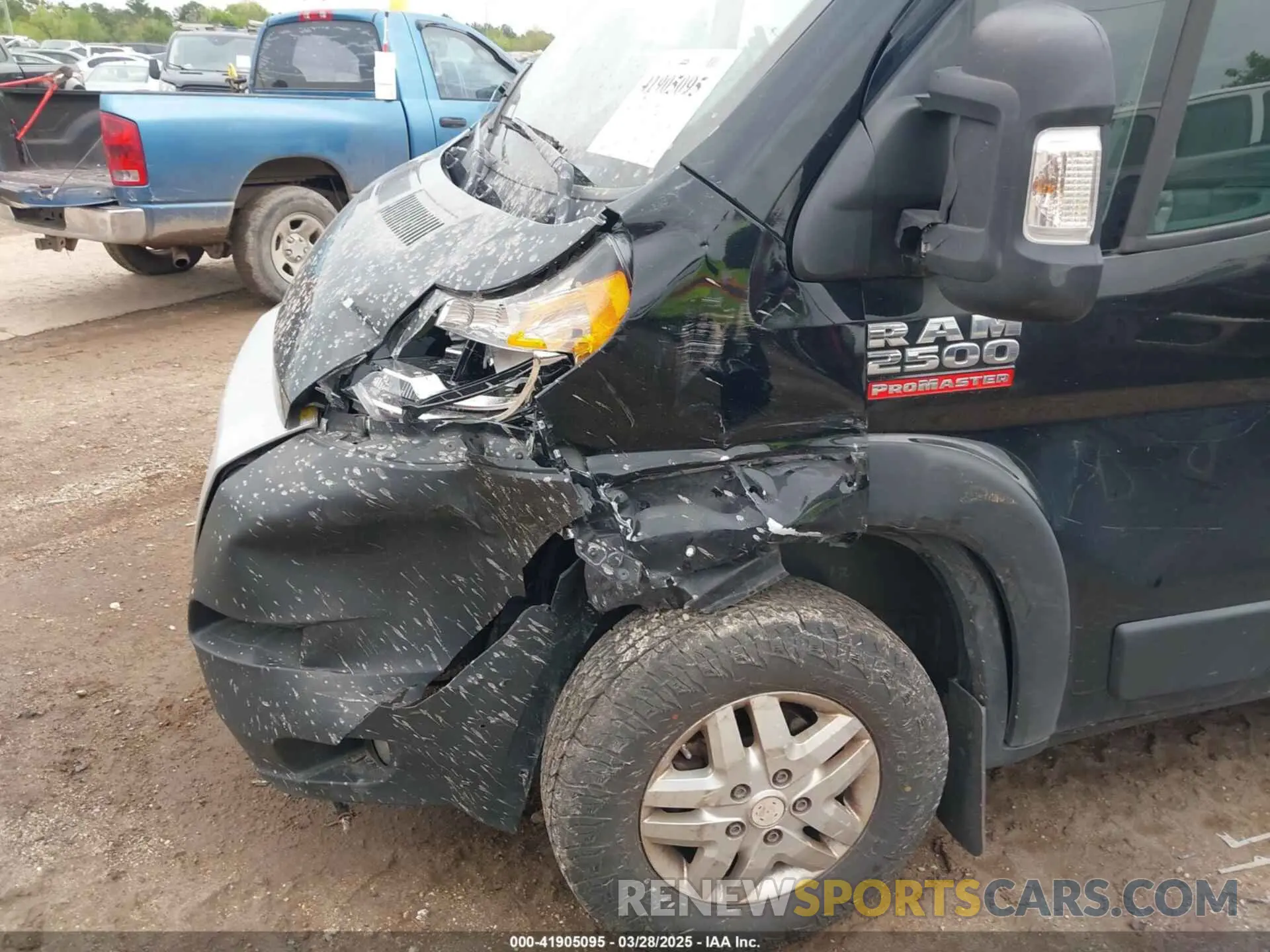 6 fotografías del automóvil dañado 3C6LRVDG7NE106801 RAM PROMASTER 2500 2022