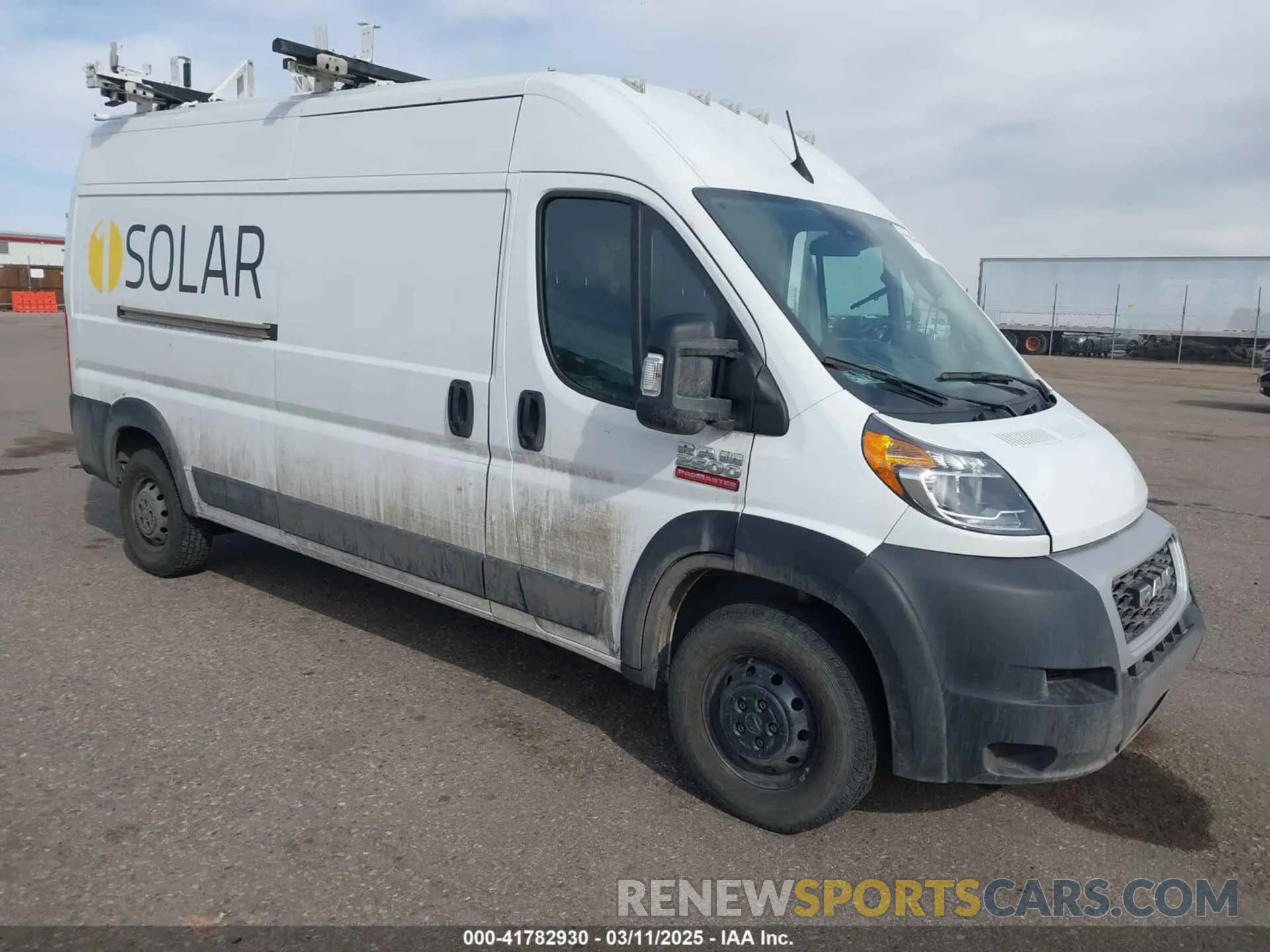 1 fotografías del automóvil dañado 3C6LRVDG8NE123557 RAM PROMASTER 2500 2022
