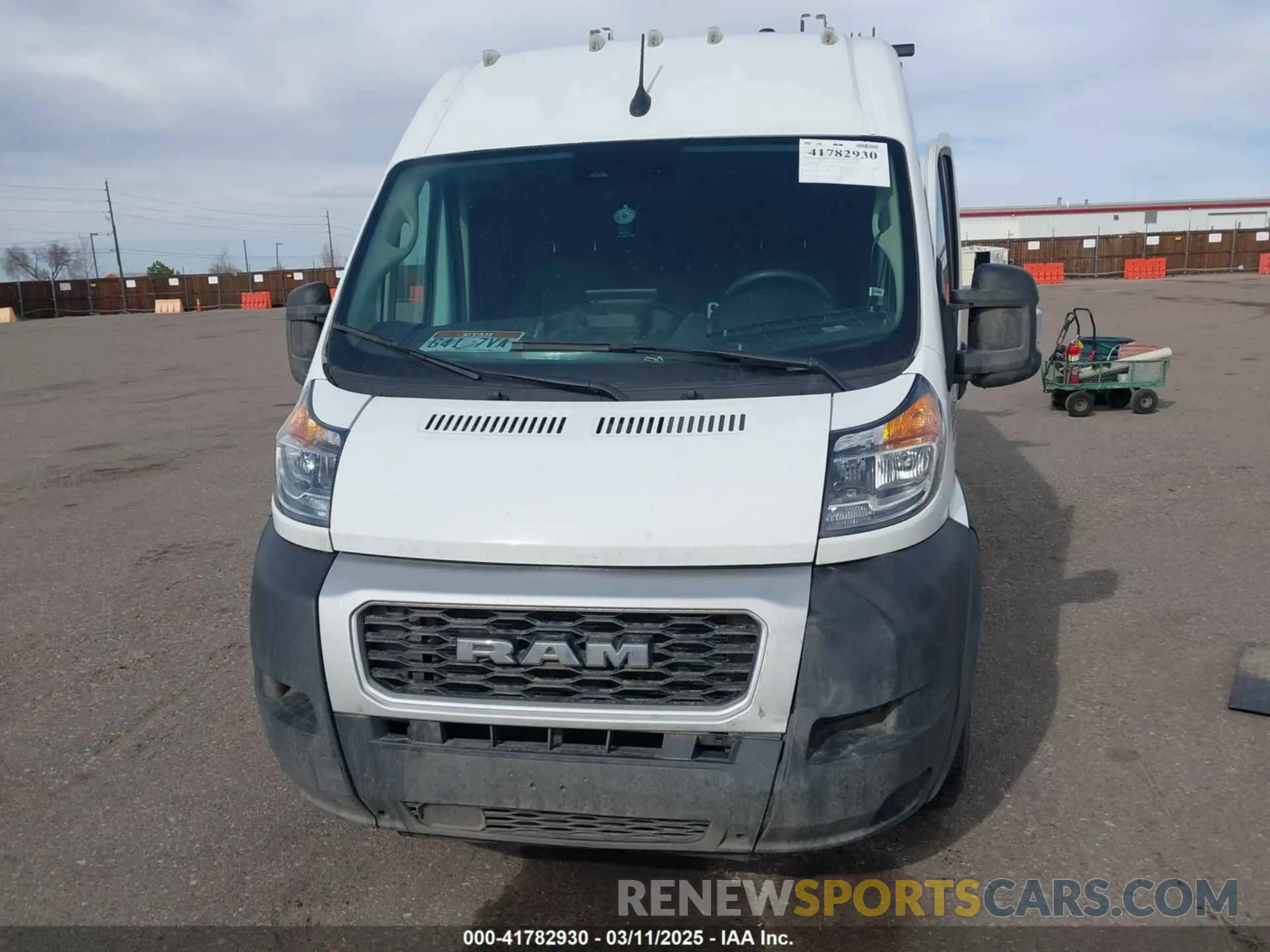 12 fotografías del automóvil dañado 3C6LRVDG8NE123557 RAM PROMASTER 2500 2022
