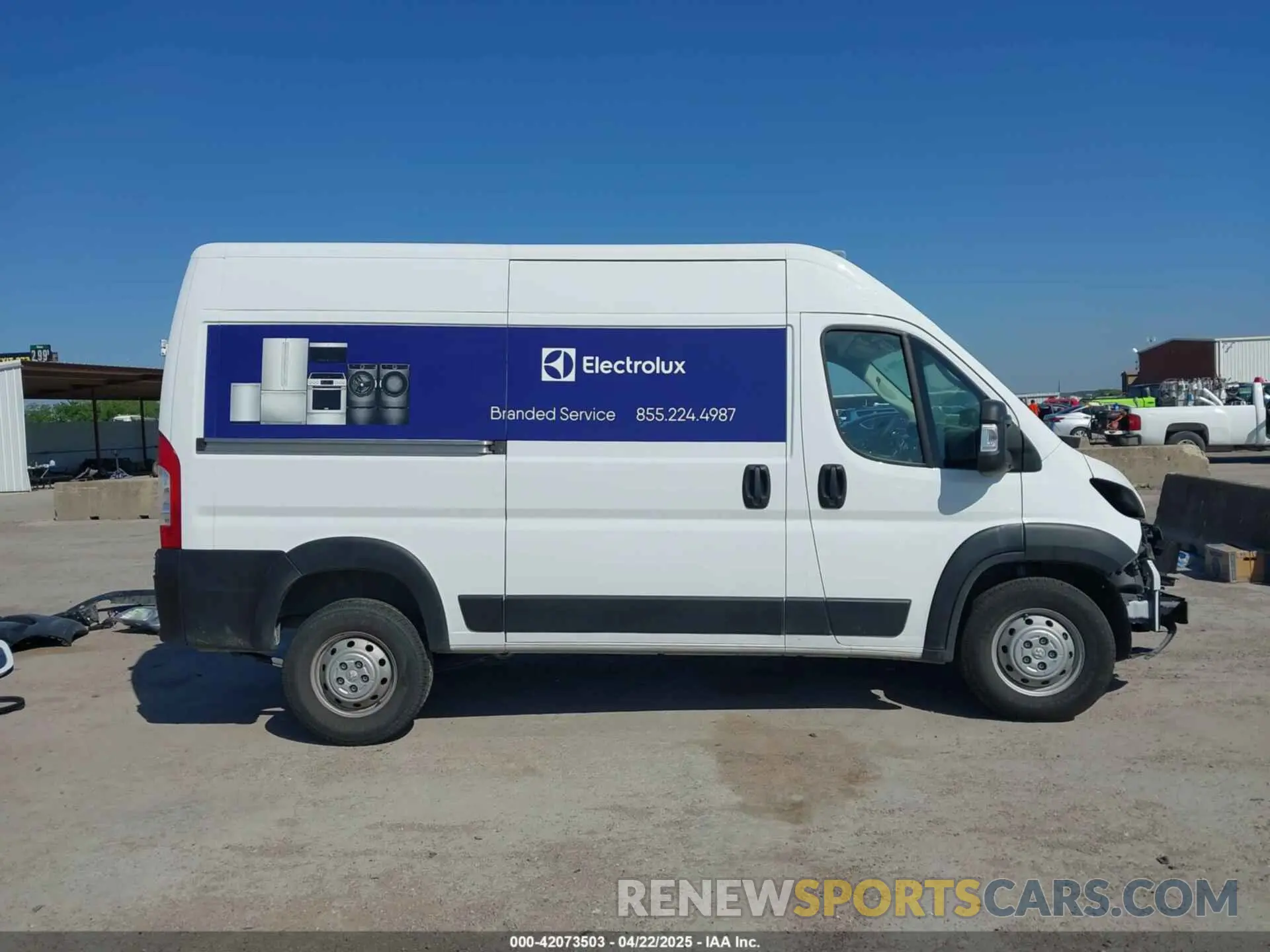 14 fotografías del automóvil dañado 3C6LRVCG3PE518637 RAM PROMASTER 2500 2023
