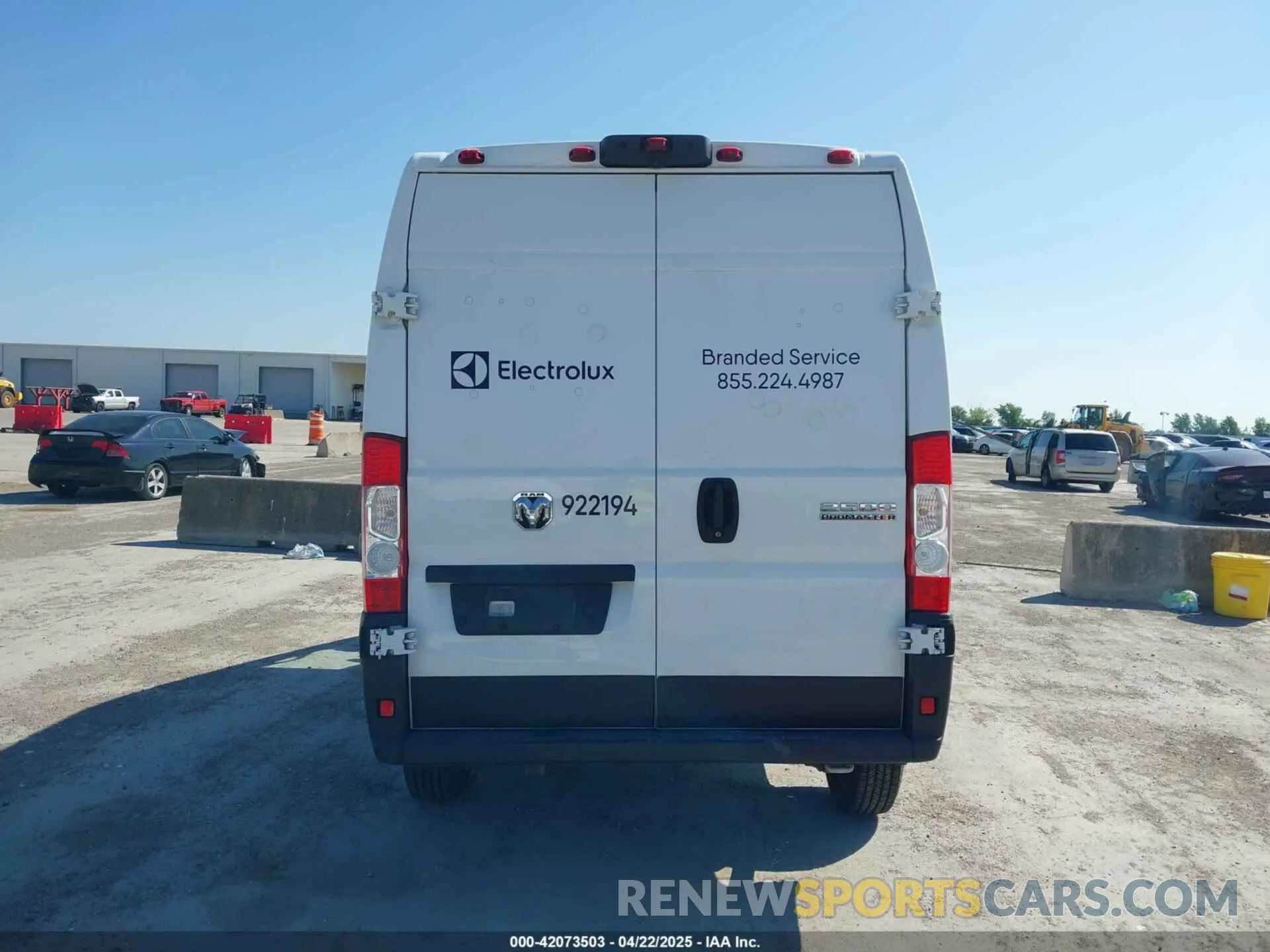 17 fotografías del automóvil dañado 3C6LRVCG3PE518637 RAM PROMASTER 2500 2023